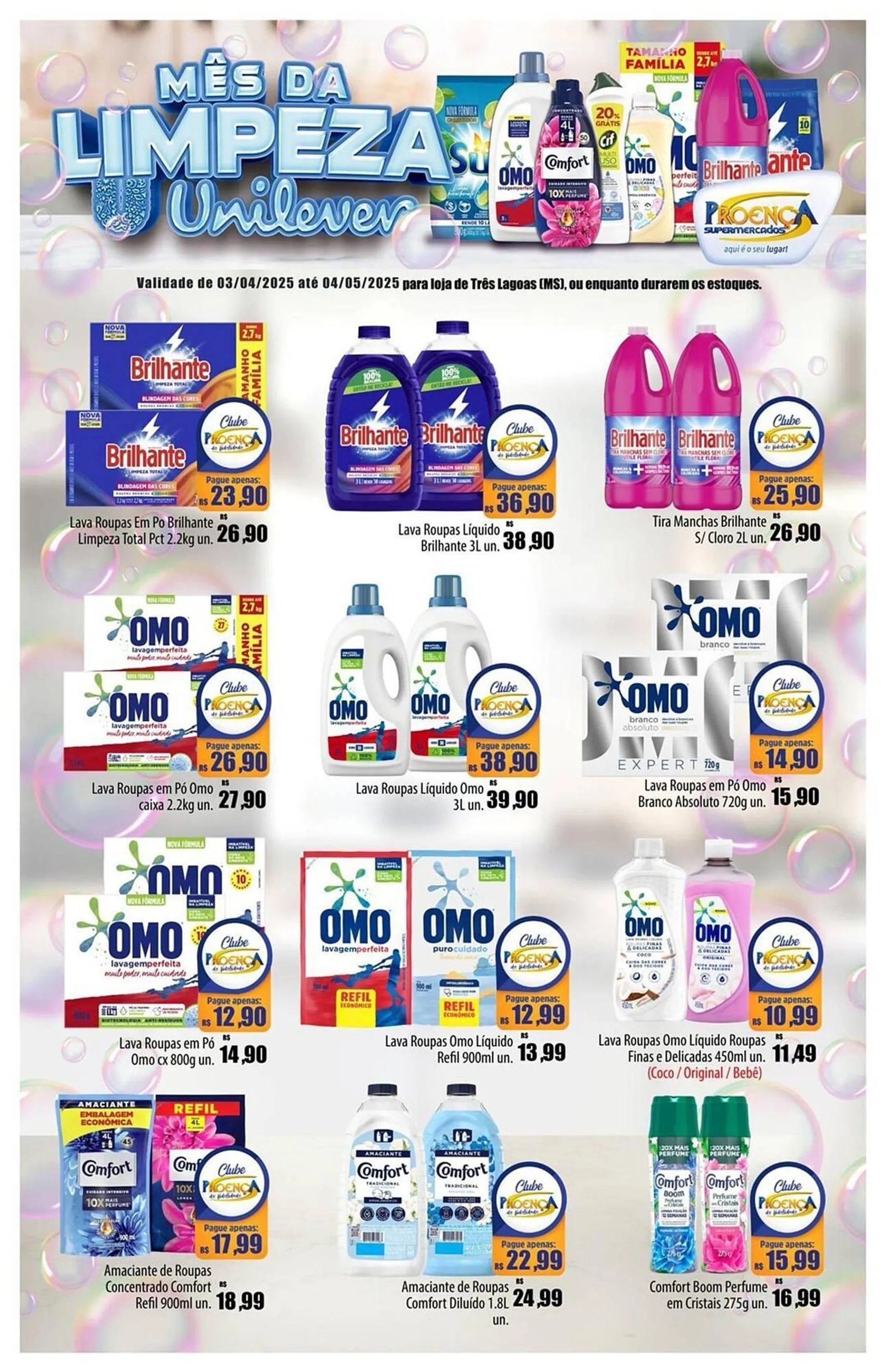 Encarte de Catálogo Proença Supermercados 3 de abril até 4 de maio 2025 - Pagina 1
