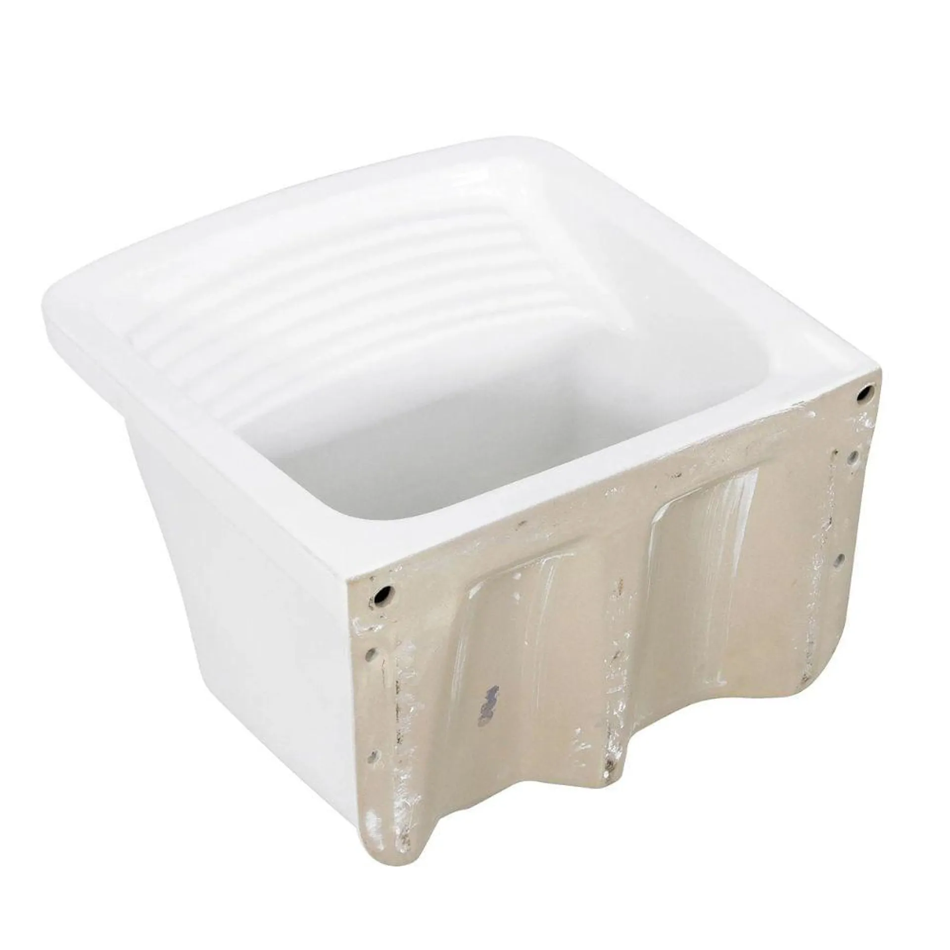 Tanque para Lavanderia 20L Branco Fiori