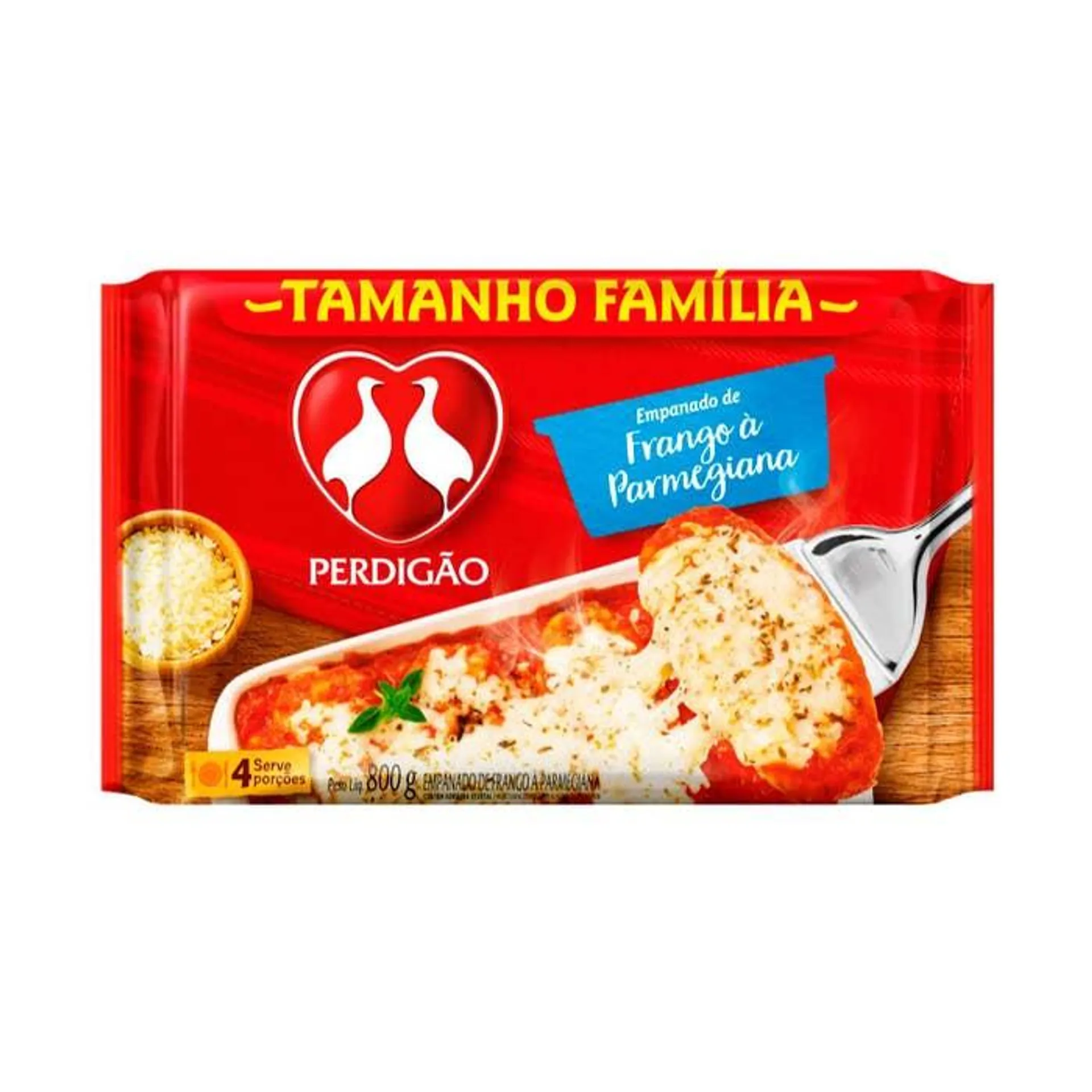 Frango Perdigão Filé À Parmegiana Tamanho Família 800g