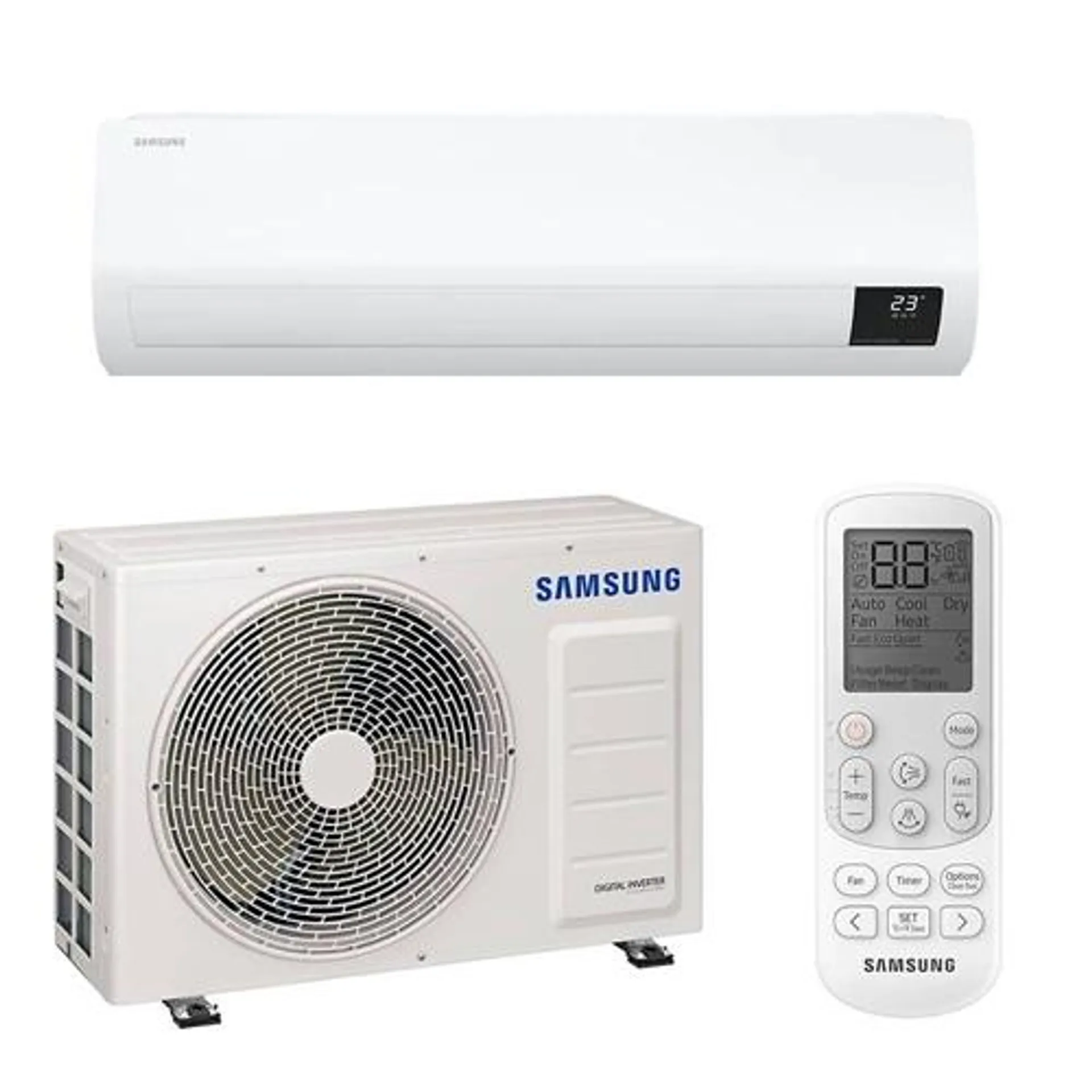 Ar Condicionado Split Samsung Digital Inverter Ultra 22000 BTUs Frio 220V AR24TVHZDWKNAZ