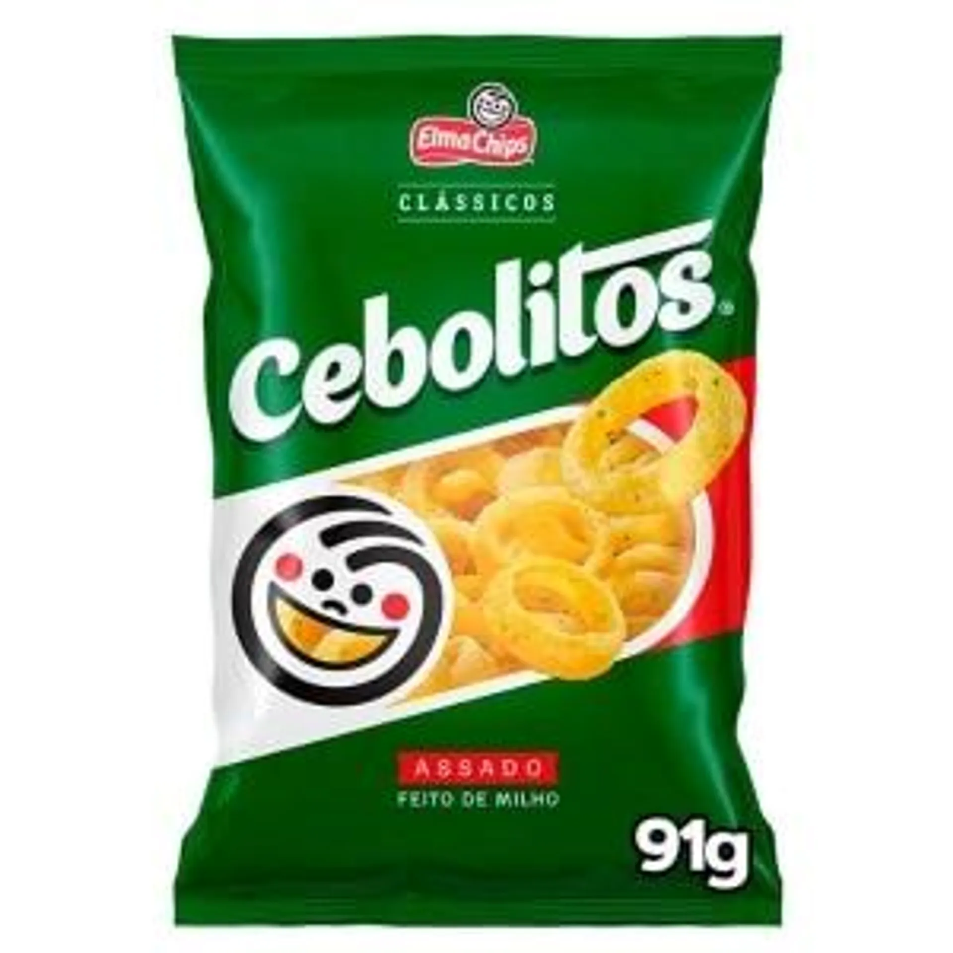 Salgadinho Cebola Elma Chips Cebolitos 91G