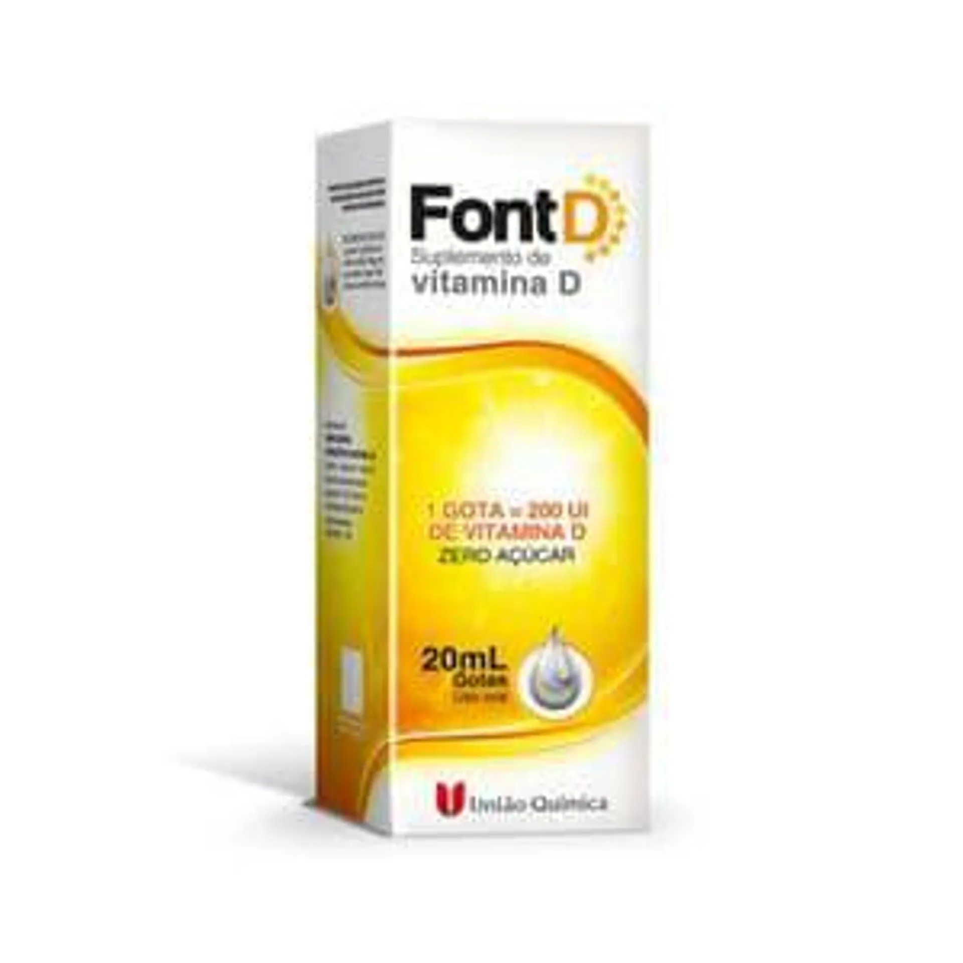 Suplemento Vítaminico Font D União Quimica 20ml