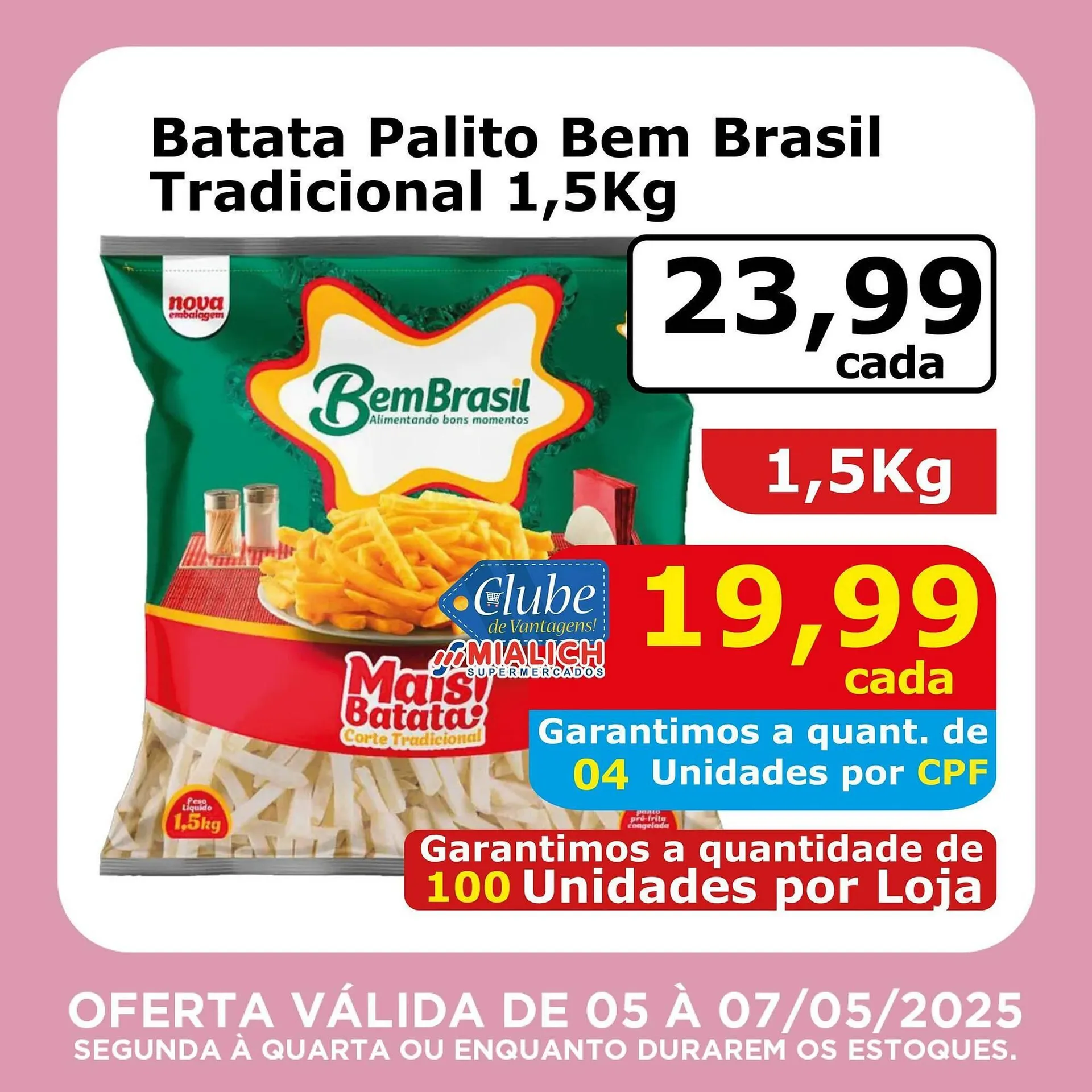 Encarte de Catálogo Mialich Supermercados 5 de maio até 7 de maio 2025 - Pagina 2