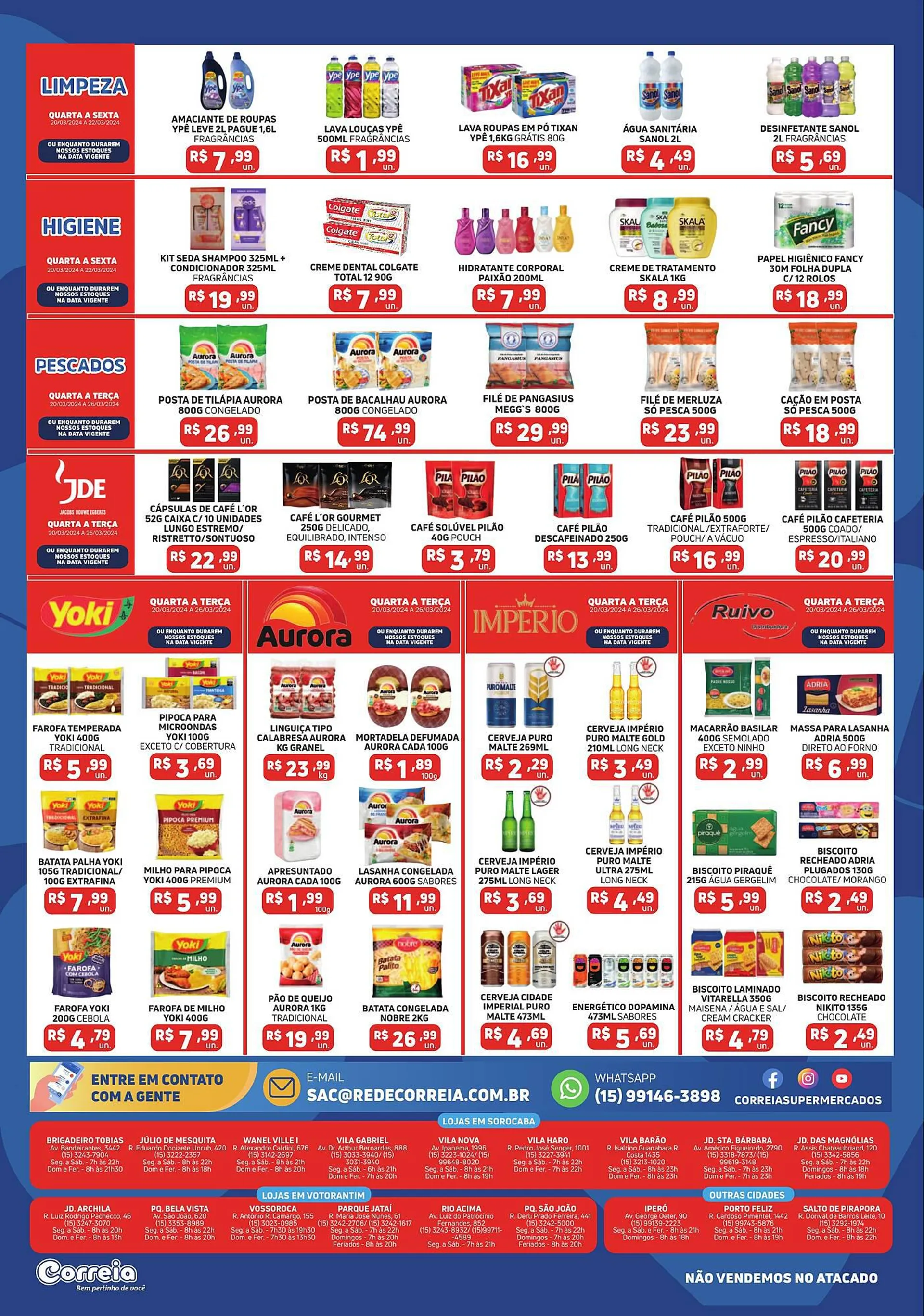 Encarte de Catálogo Supermercados Correia 20 de março até 21 de março 2024 - Pagina 2