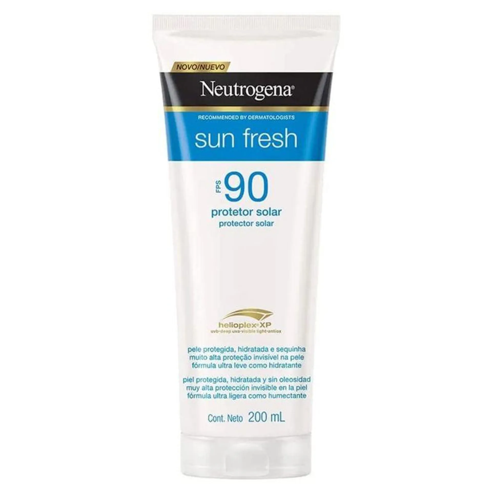 Protetor Solar Neutrogena Sun Fresh FPS90 200ml