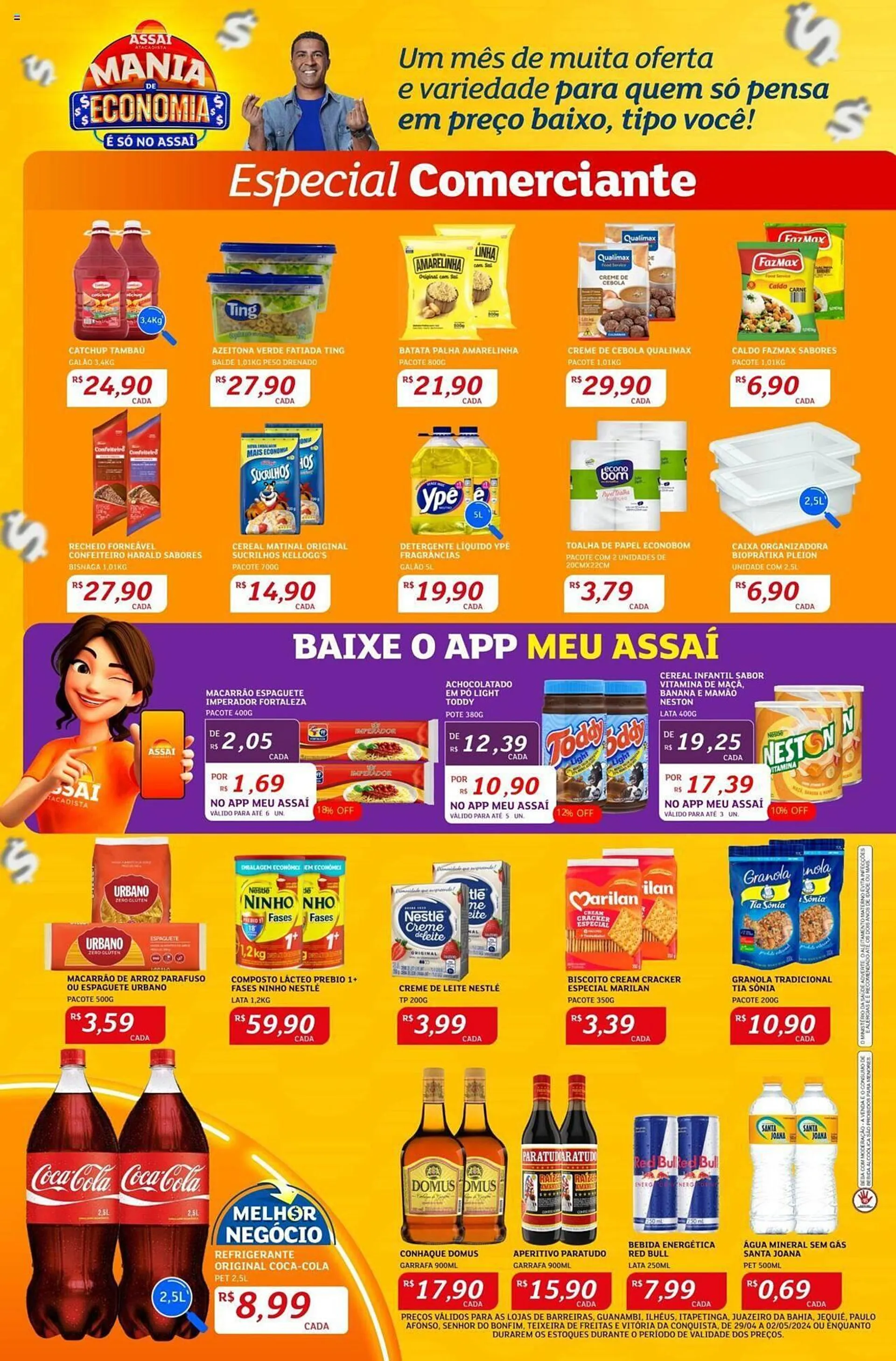 Encarte de Catálogo Assaí Atacadista 29 de abril até 2 de maio 2024 - Pagina 2