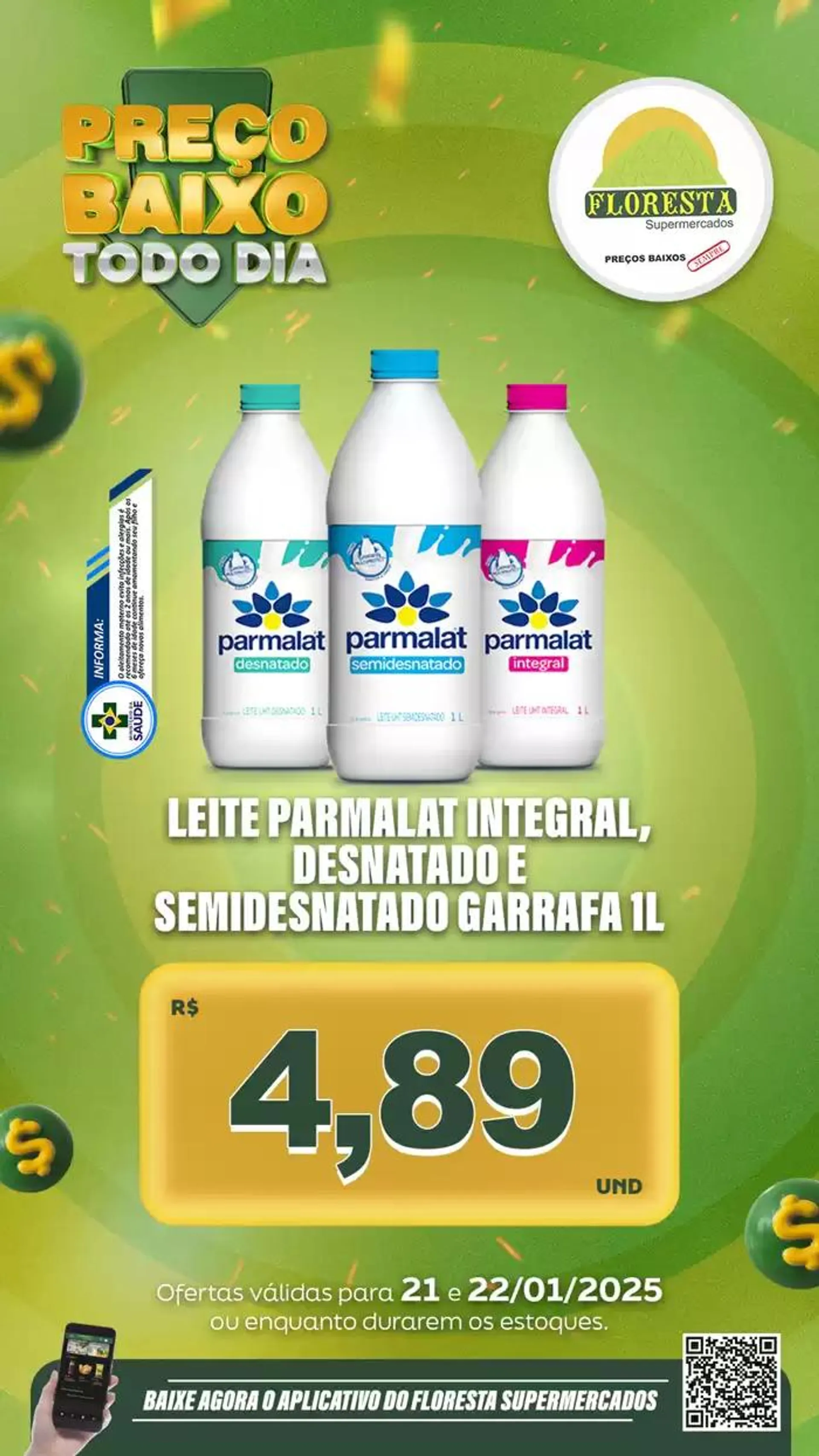Encarte de Catálogo Floresta Supermercados 21 de janeiro até 22 de janeiro 2025 - Pagina 10