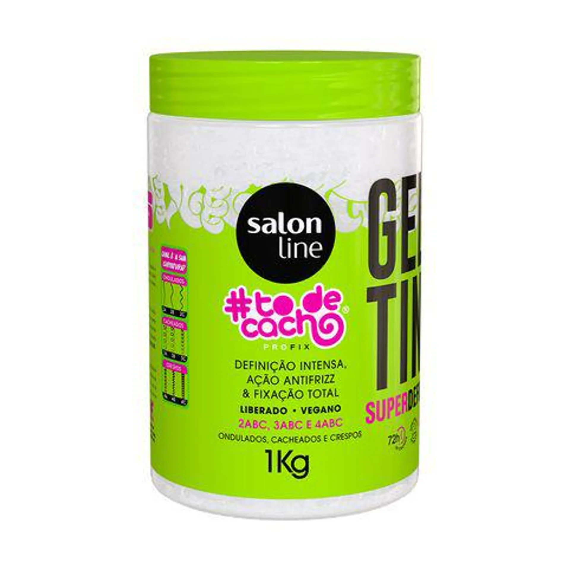 Gelatina Salon Line #Todecacho Super Definição 1Kg