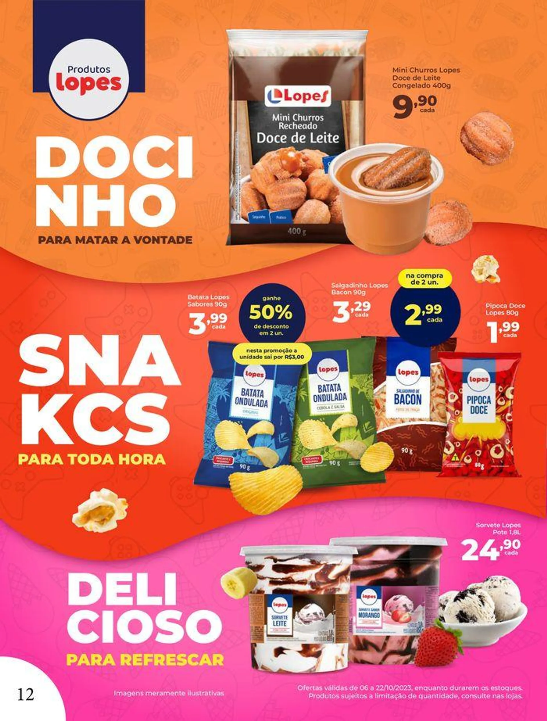 Encarte de Revista Lopes Supermercados 12 de outubro até 31 de dezembro 2025 - Pagina 12