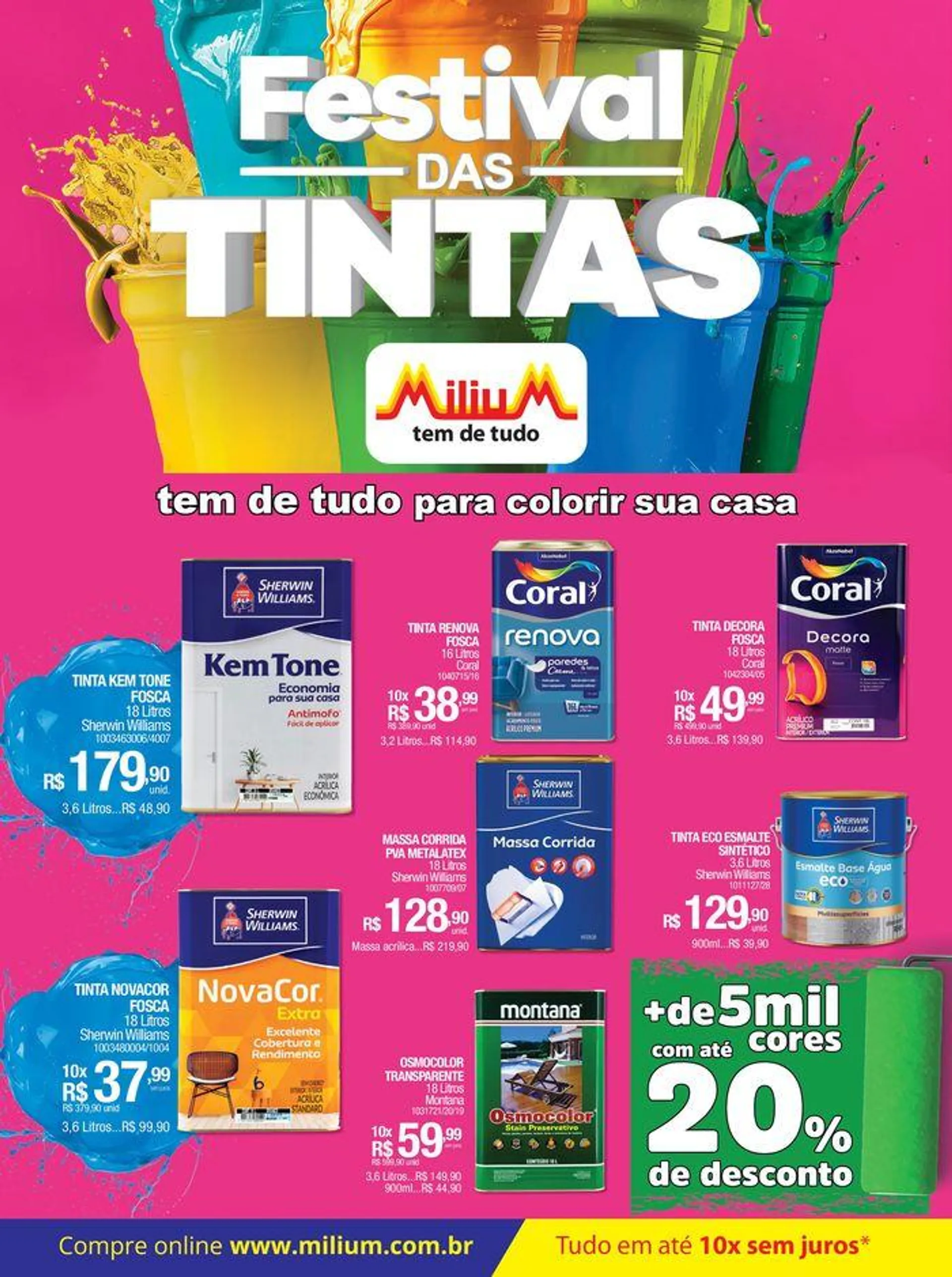 Encarte de Festival Das Tintas 24 de setembro até 29 de outubro 2024 - Pagina 1