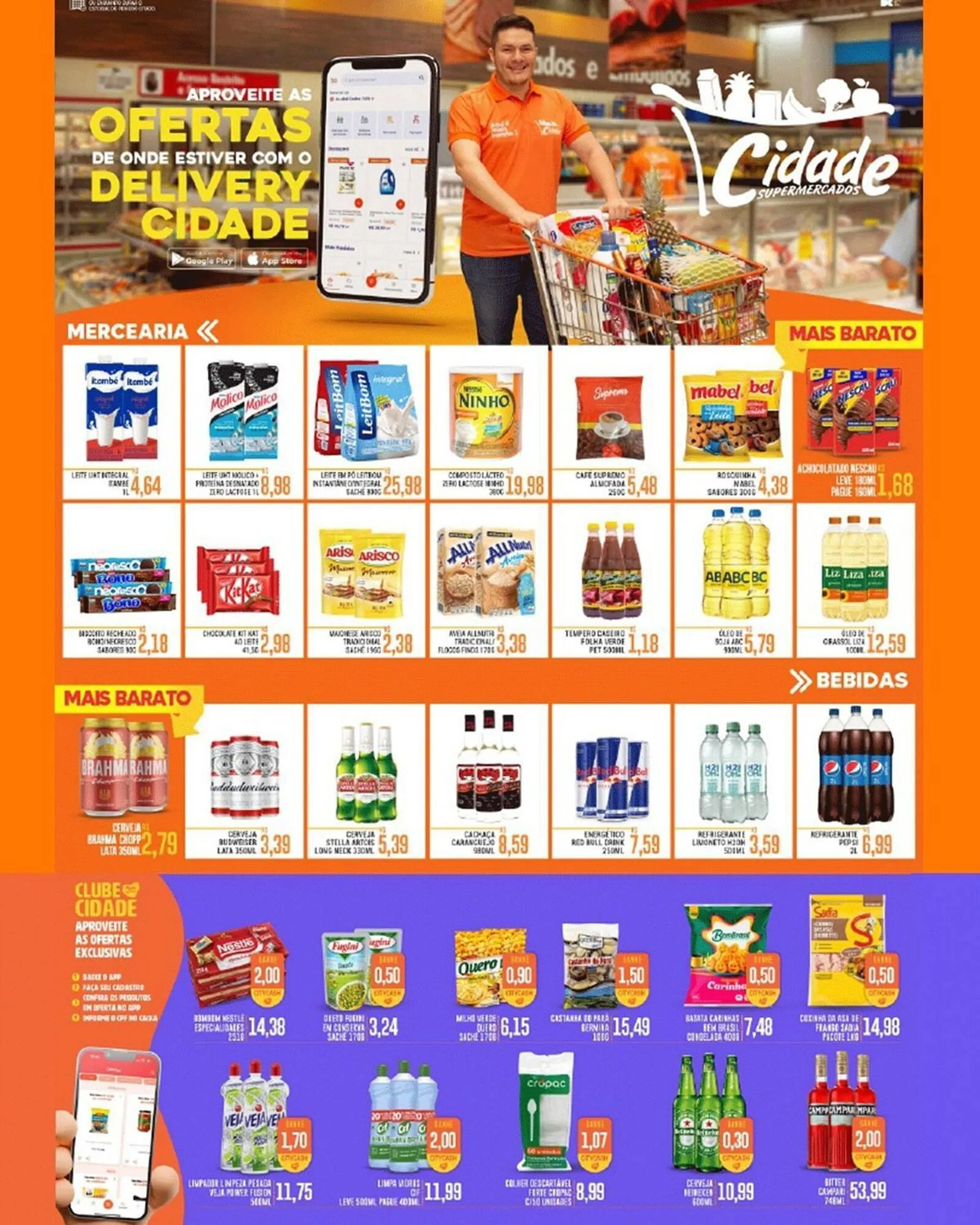 Encarte de Catálogo Cidade Supermercados 11 de abril até 14 de abril 2024 - Pagina 2