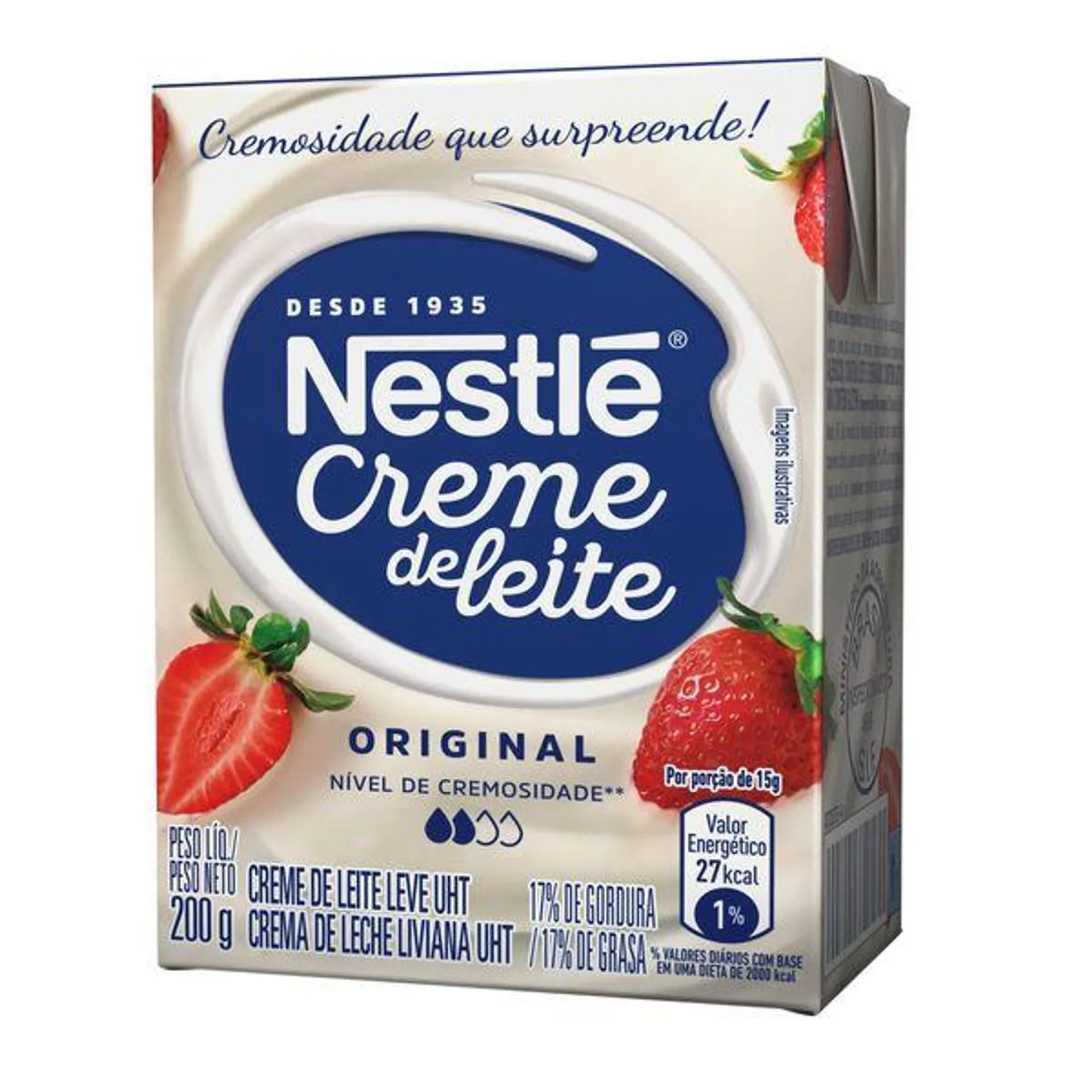 Creme de Leite Nestlé Leve 200g (Tetra Pak)