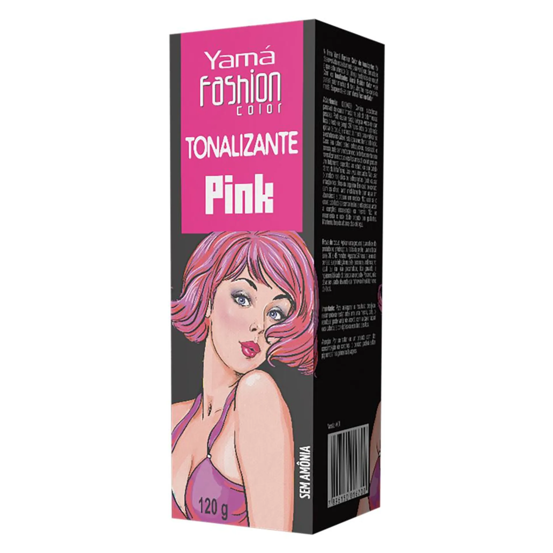 Tonalizante Yama Fashion Color Pink 120g