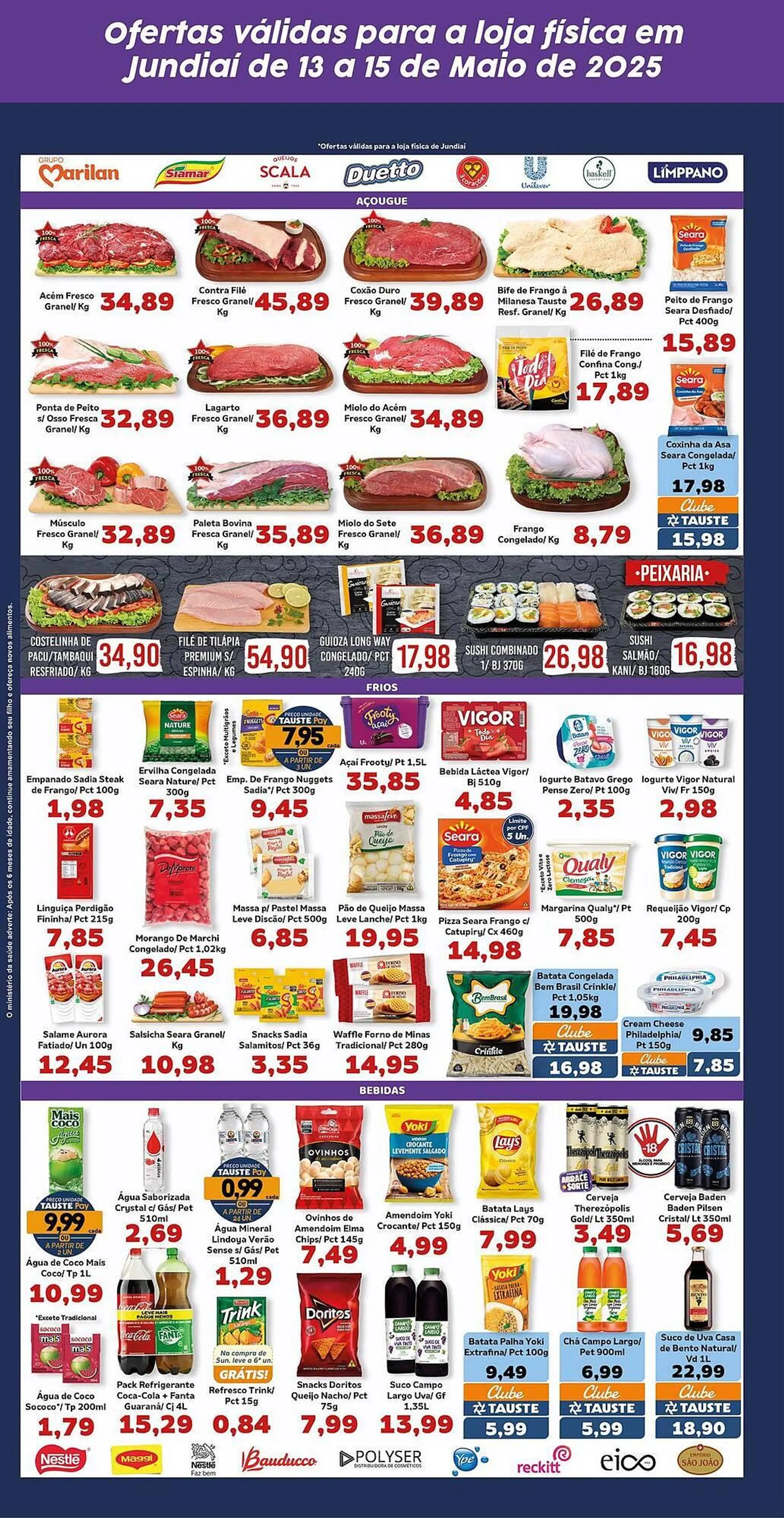 Encarte de Catálogo Supermercados Tauste 13 de maio até 15 de maio 2025 - Pagina 3