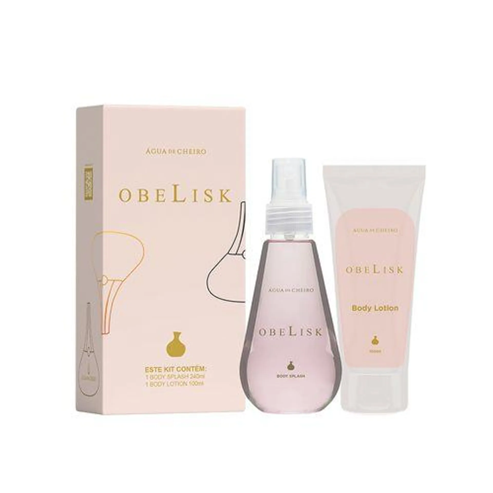 Kit Obelisk (Body Lotion 100ml + Body Splash 240ml)