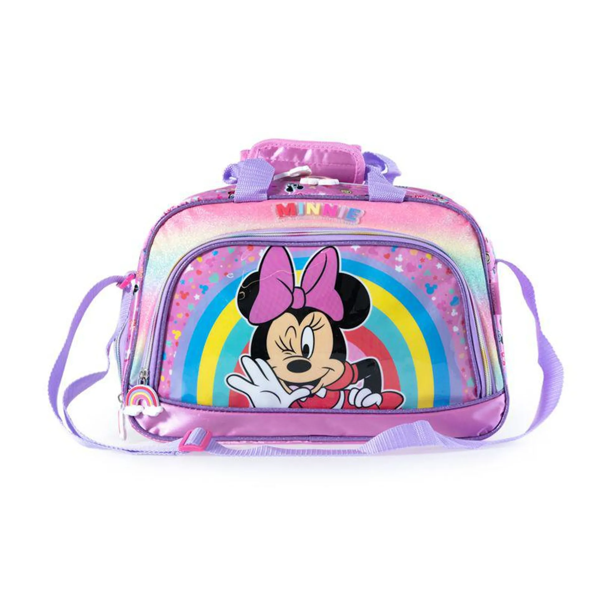 Bolsa de Viagem Feminina Minnie Premium Rosa