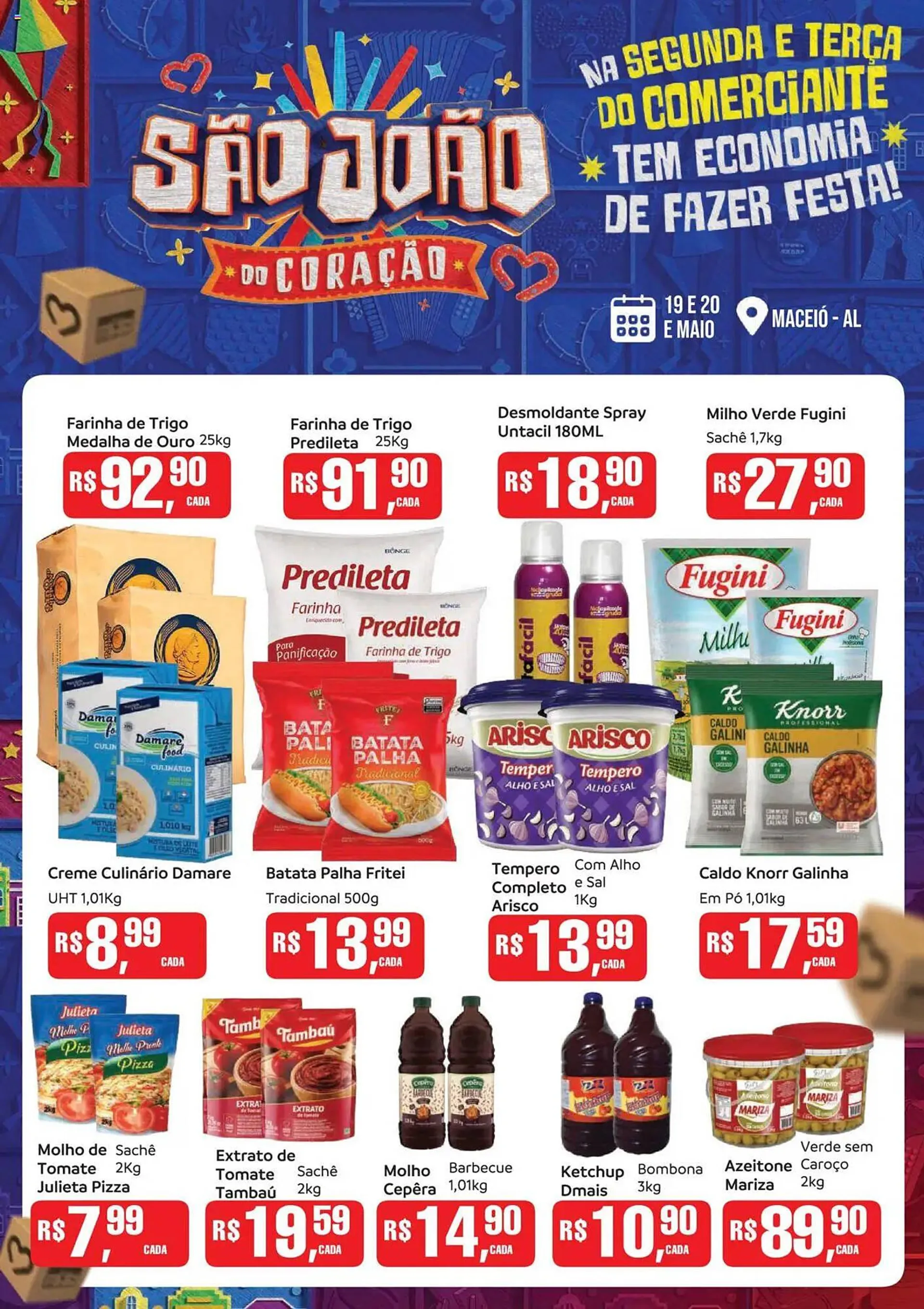 Encarte de Catálogo Supermercados Mateus 19 de maio até 20 de maio 2025 - Pagina 1