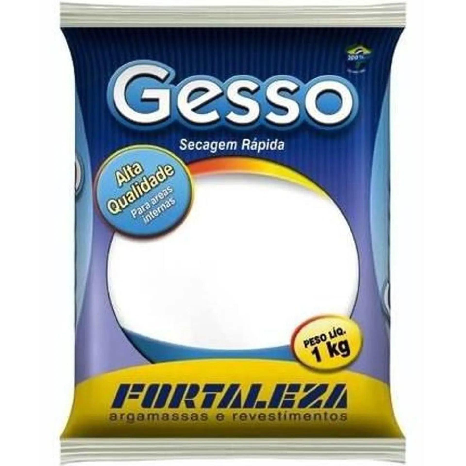 Gesso em Pó 1kg Branco