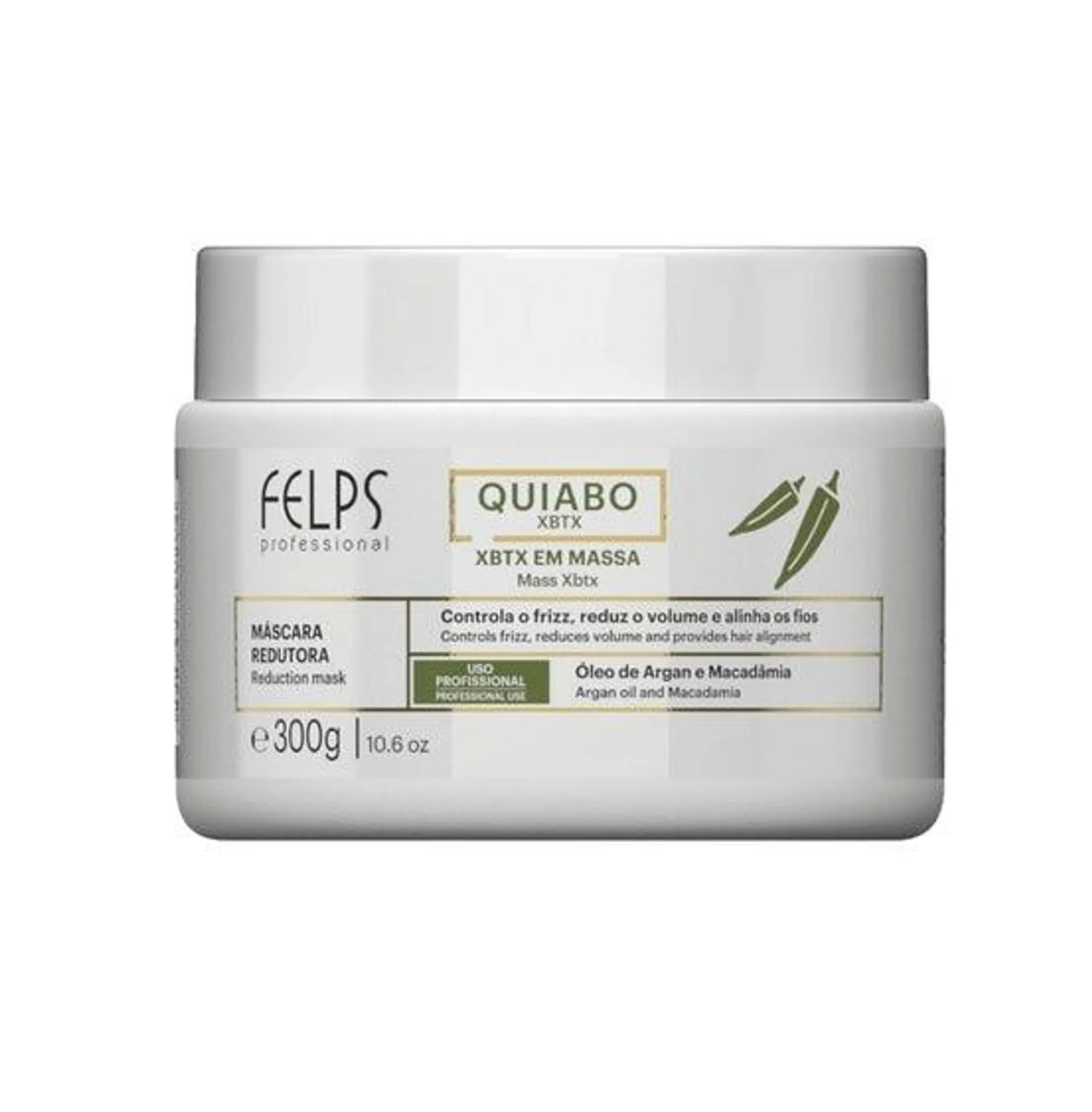 Botox Felps Okra Máscara Redutora 300gr