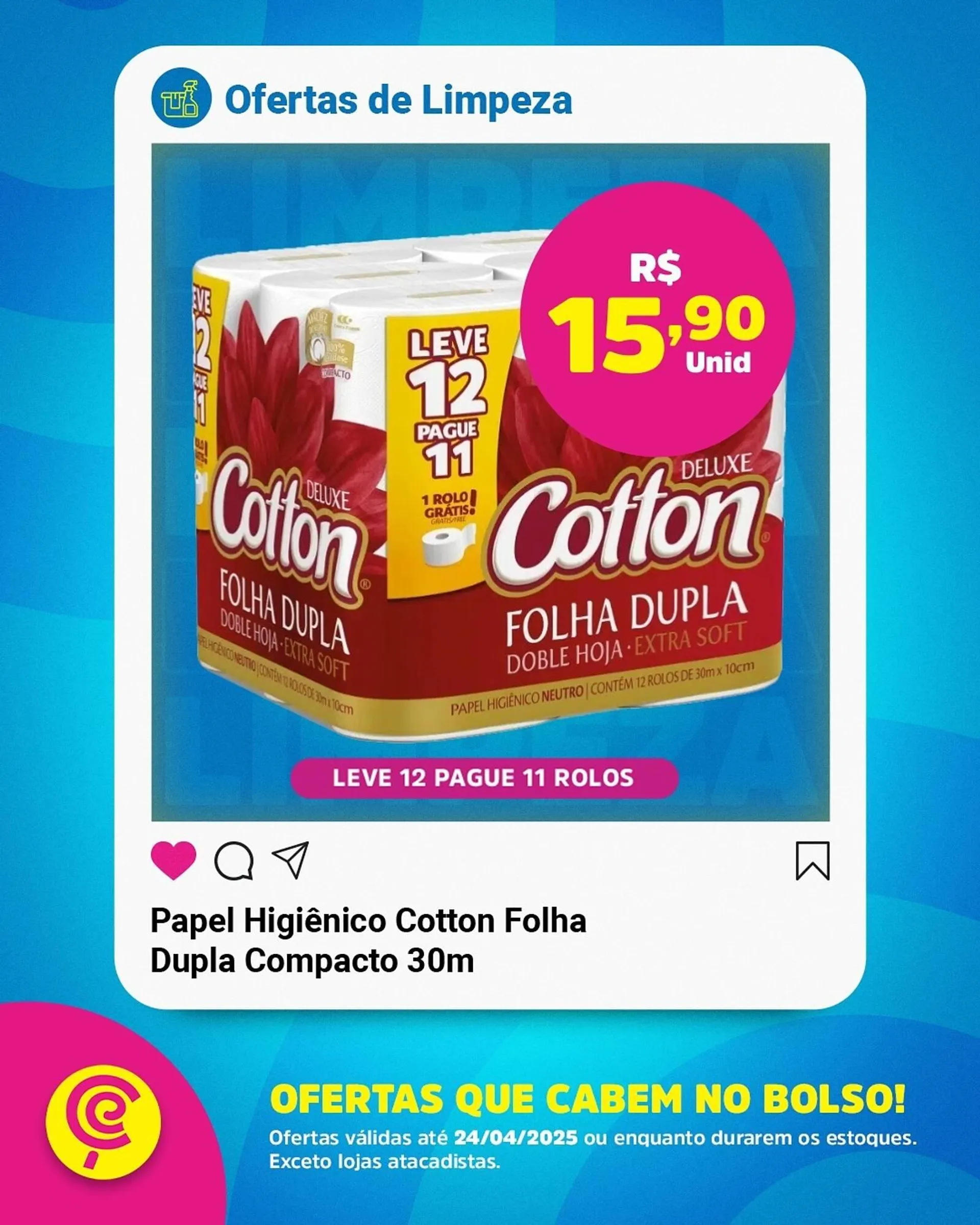 Encarte de Catálogo Comercial Esperança 21 de abril até 24 de abril 2025 - Pagina 1