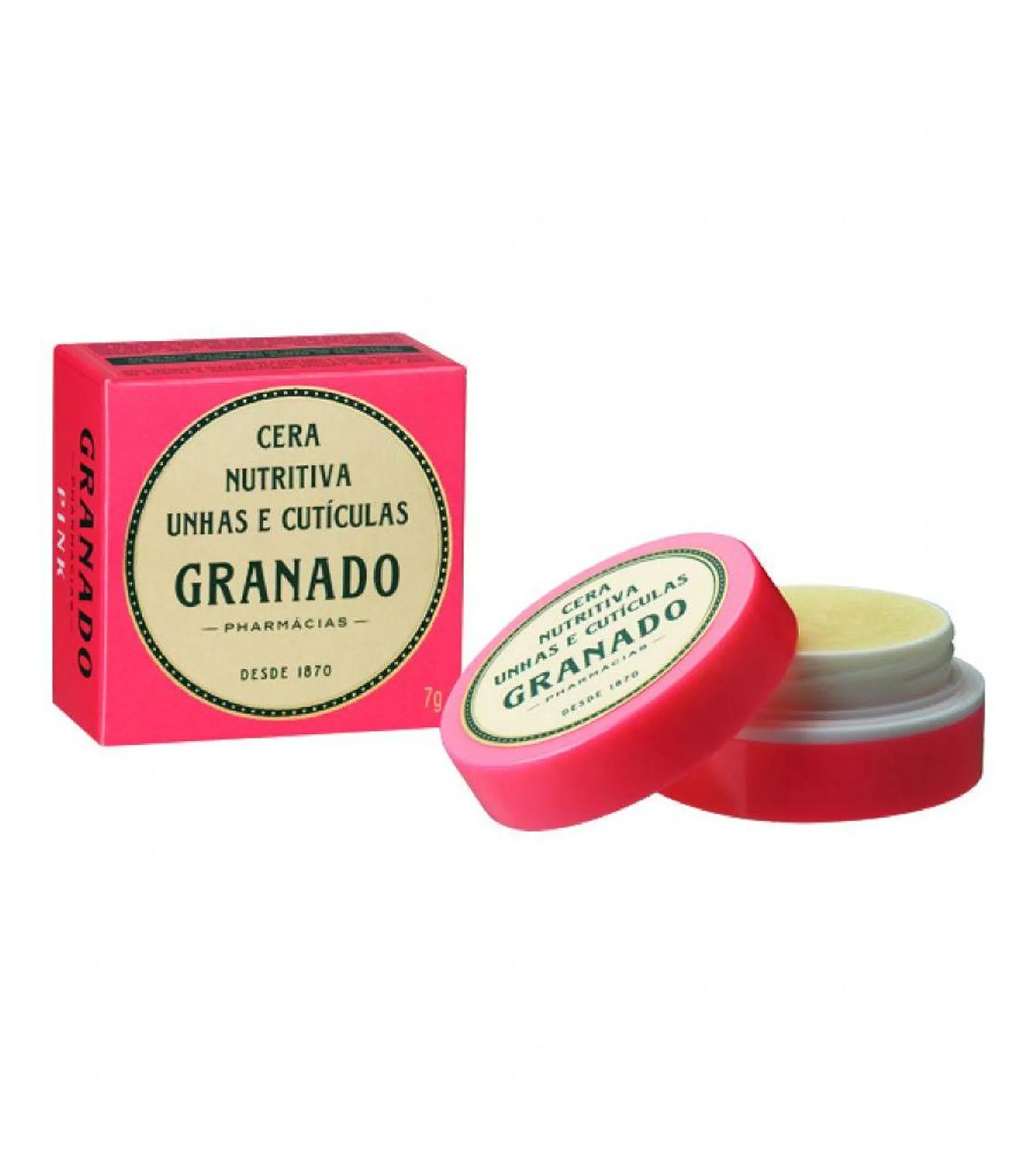 Cera Nutritiva Granado Pink Para Unhas E Cuticulas 7g