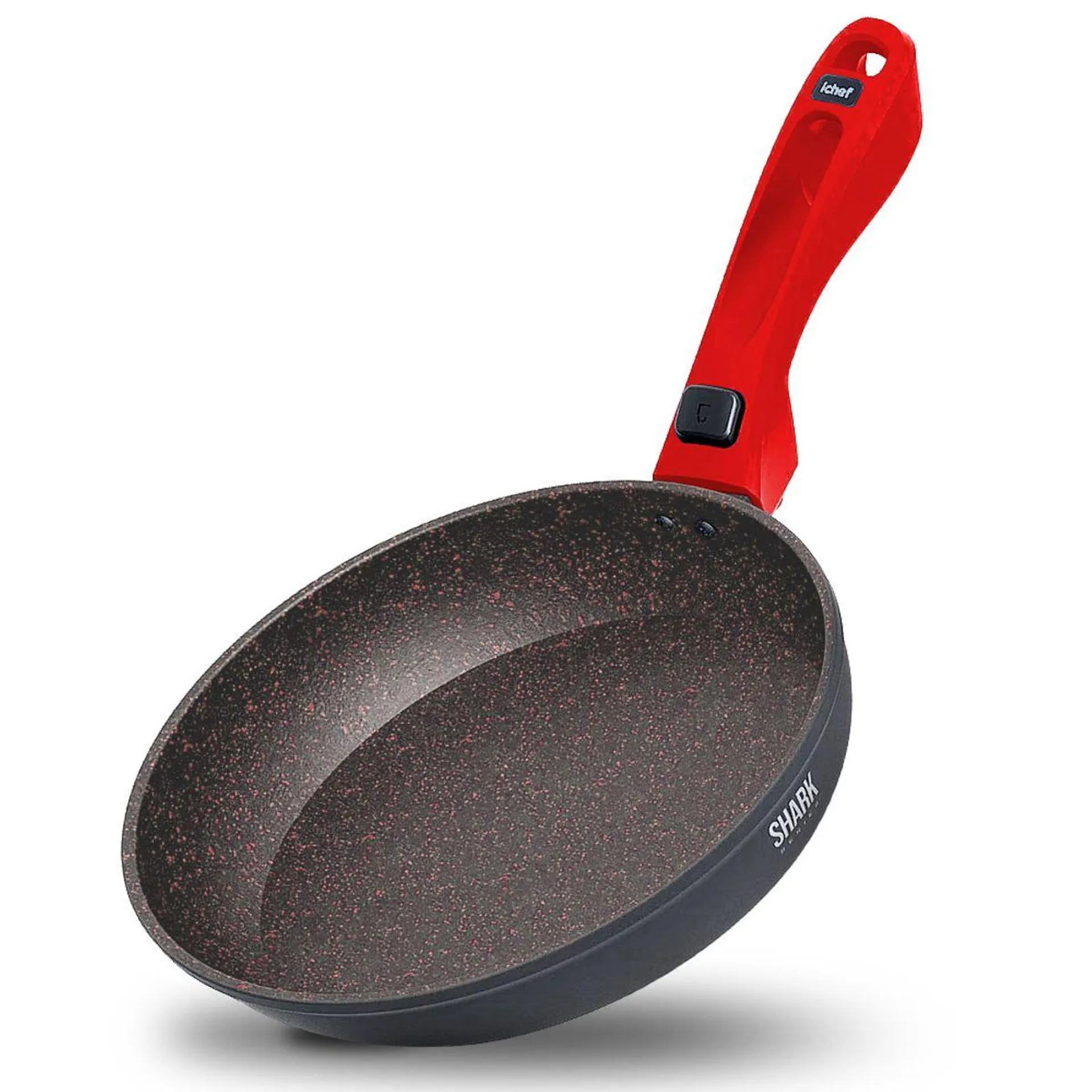 Panela Polishop Ichef Ultra Sauté Grand Shark Series Vermelha 24cm