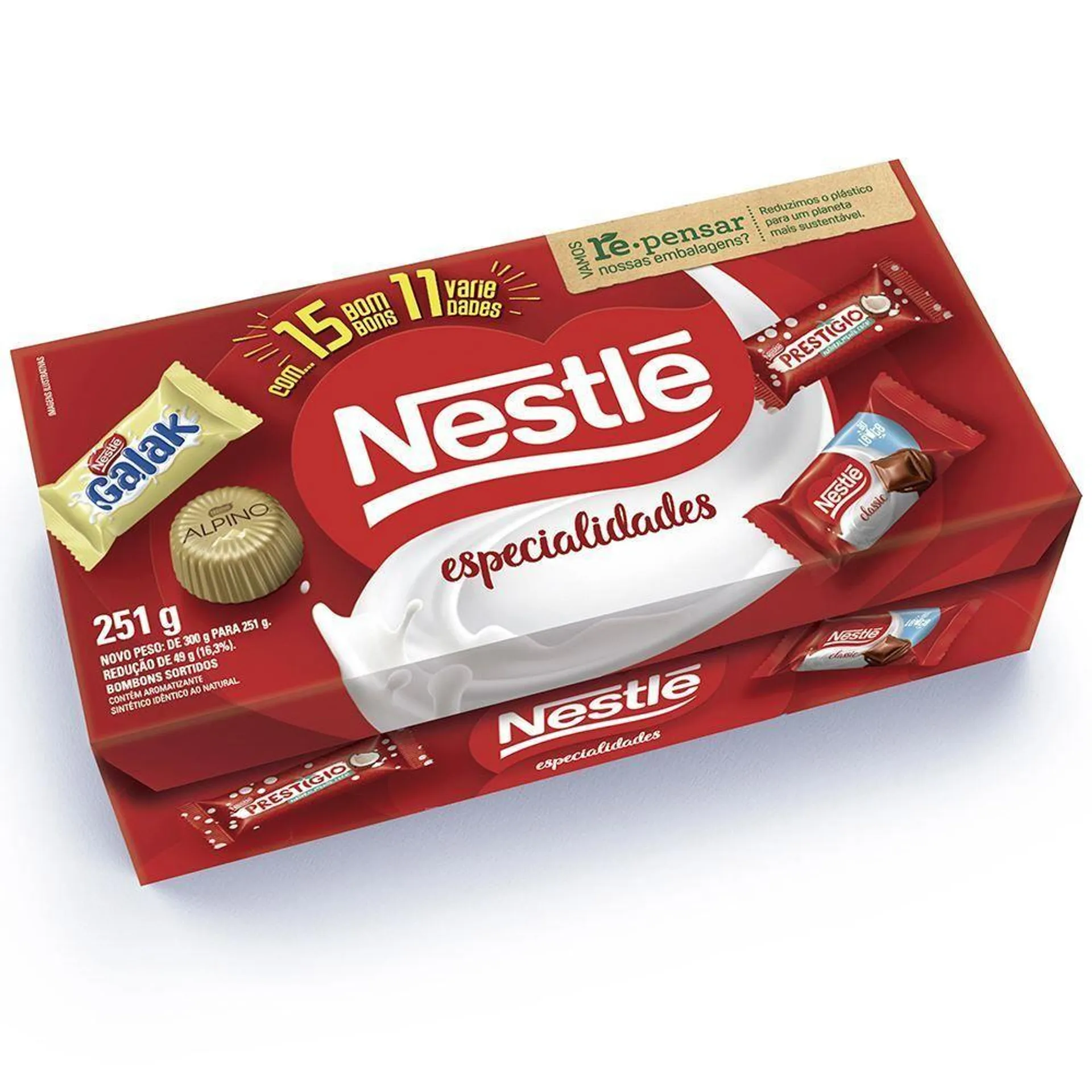 Caixa De Bombom Nestlé Especialidades - 251g