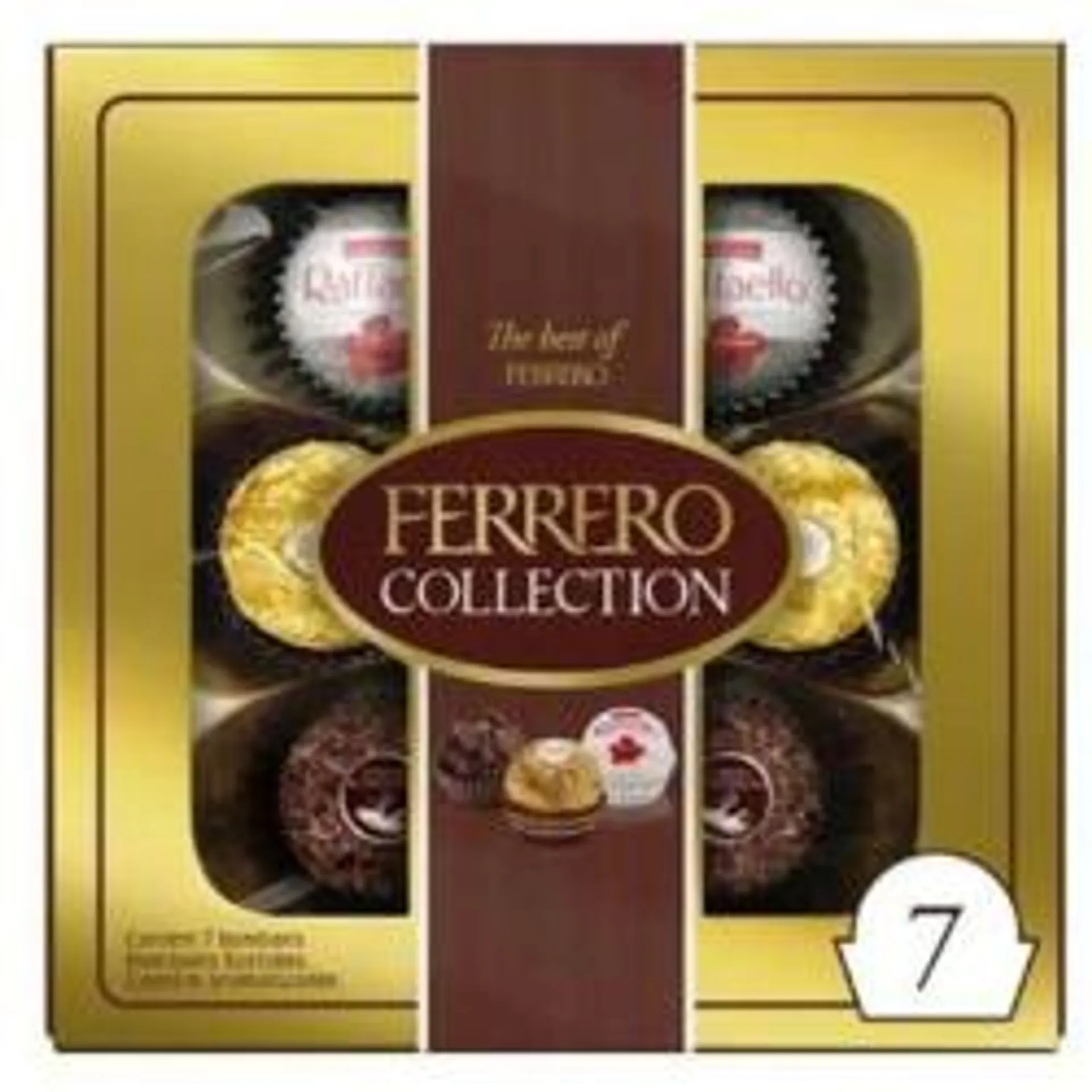 Bombom Ferrero Rocher Collection C/7 77g