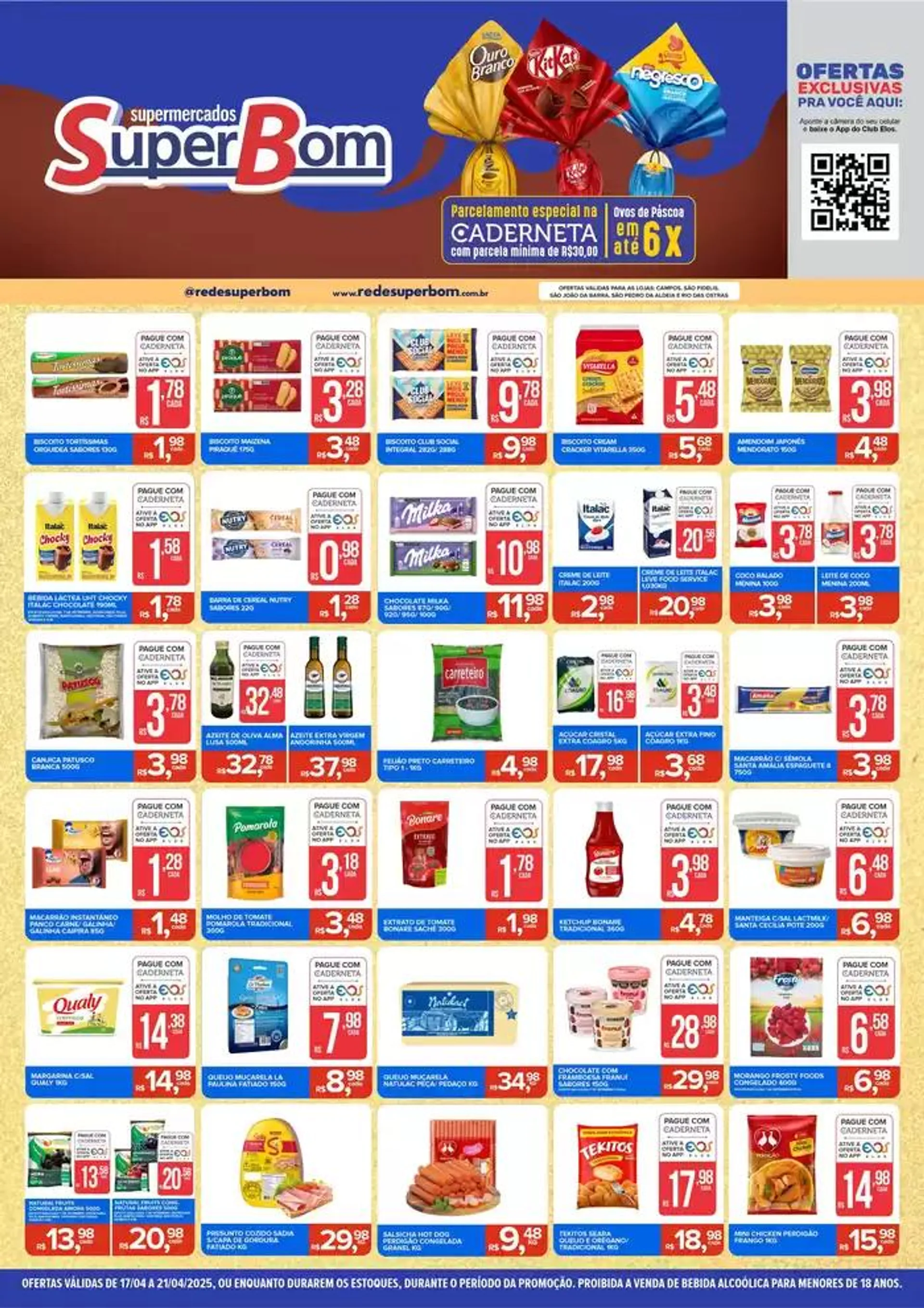 Encarte Super Bom - 17/04/25 a 21/04/25 - 1