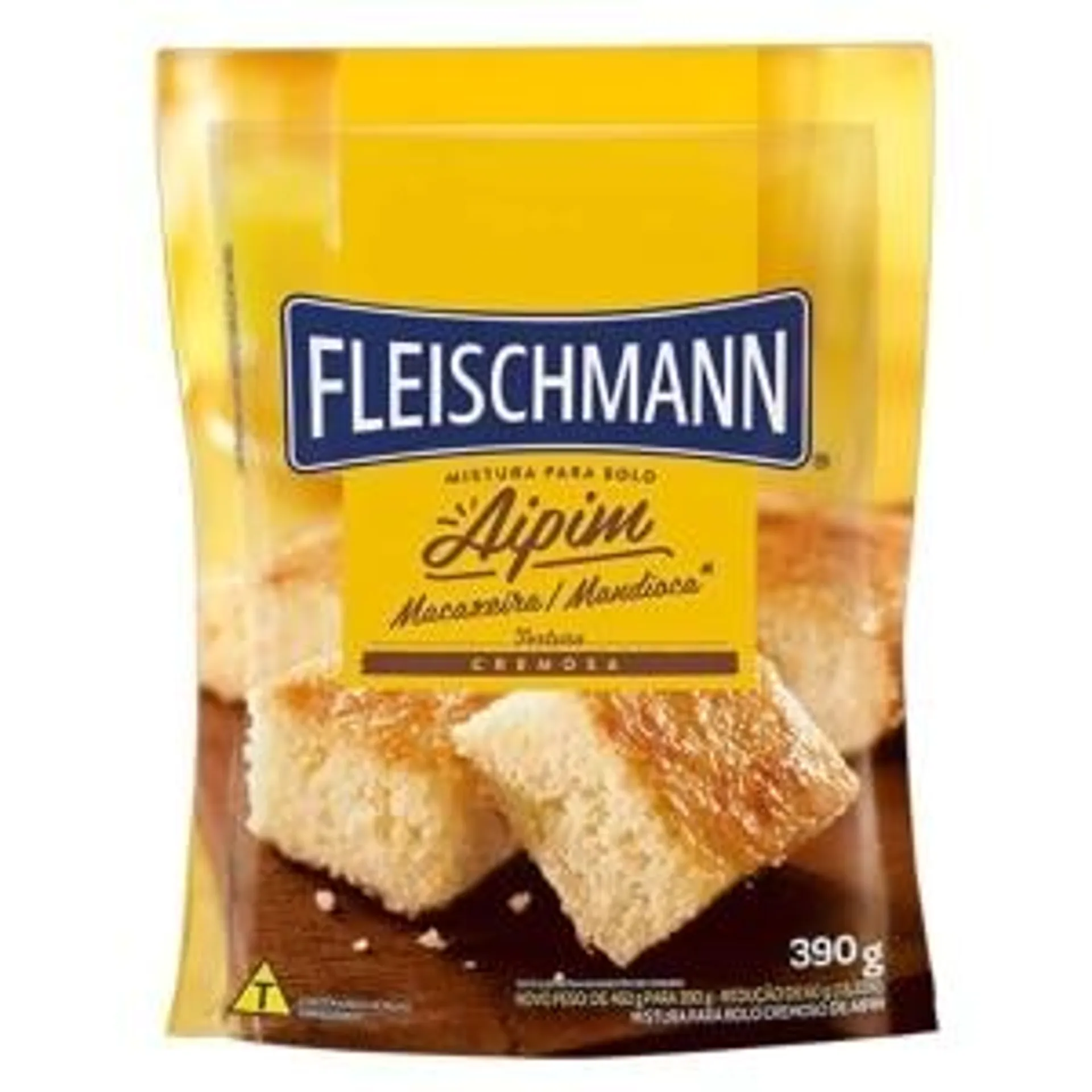 Mistura para Bolo Fleischmann Aipim 390g