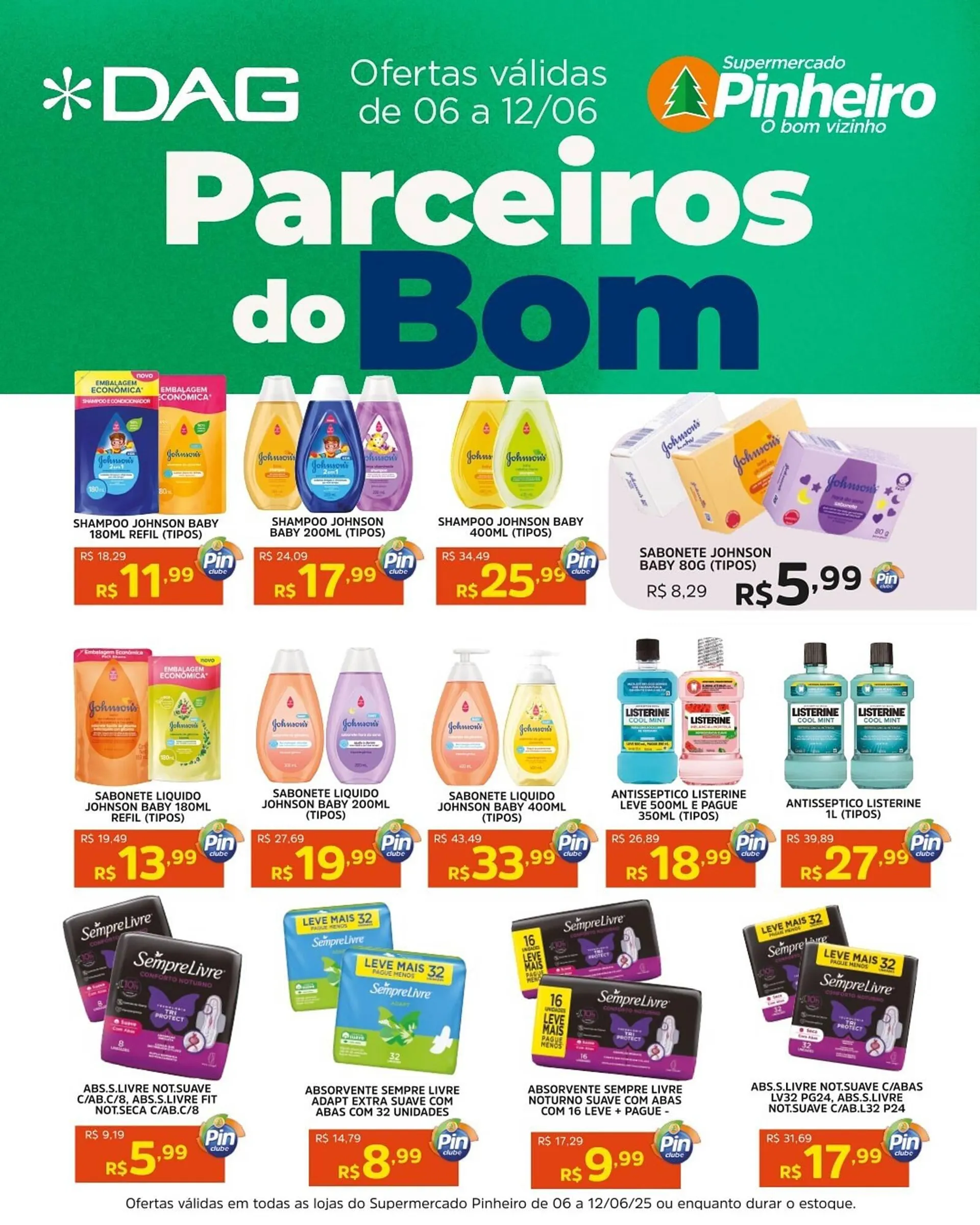 Encarte de Catálogo Pinheiro Supermercado 6 de junho até 12 de junho 2025 - Pagina 2