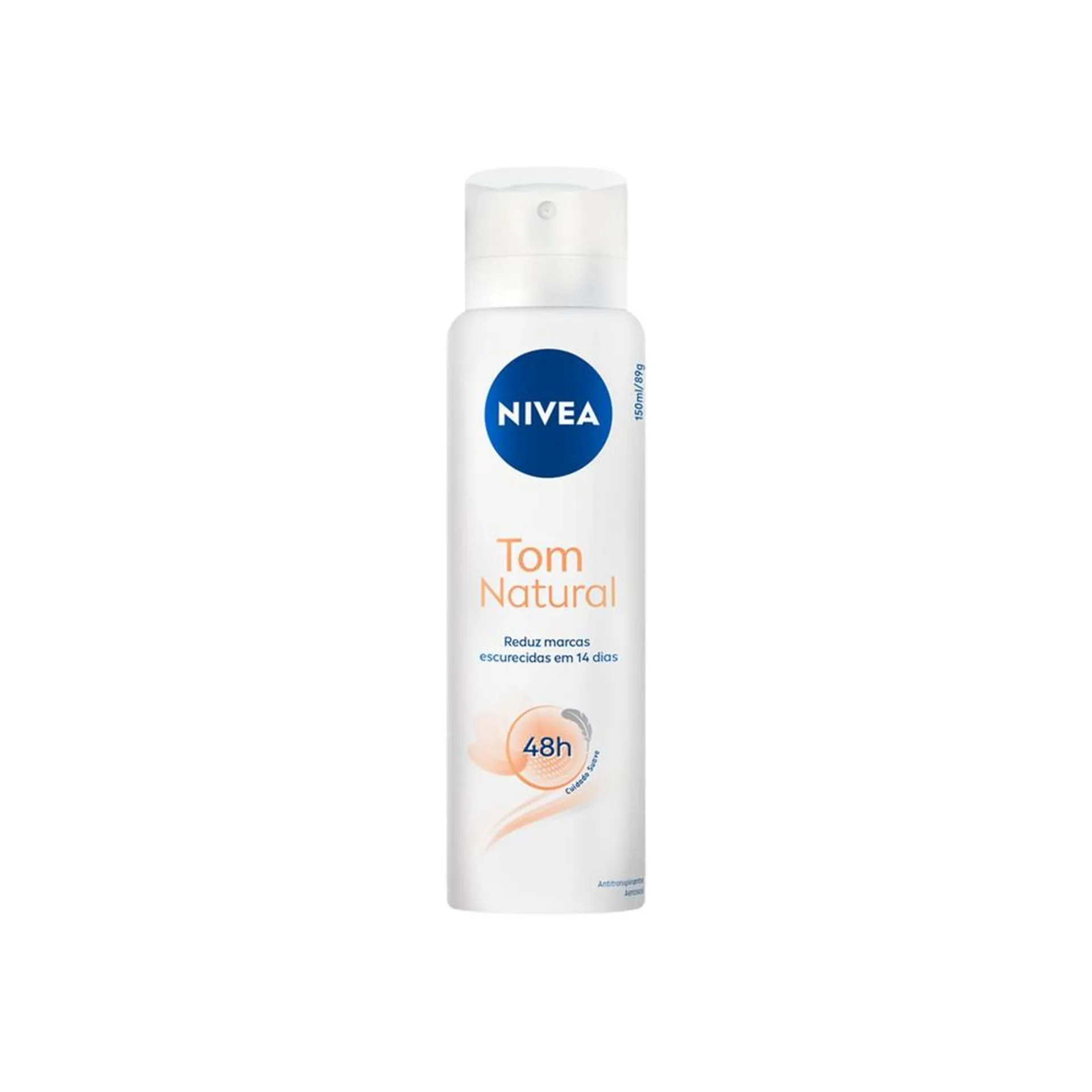 Desodorante Antitranspirante Nivea Aerossol Tom Natural 150ml