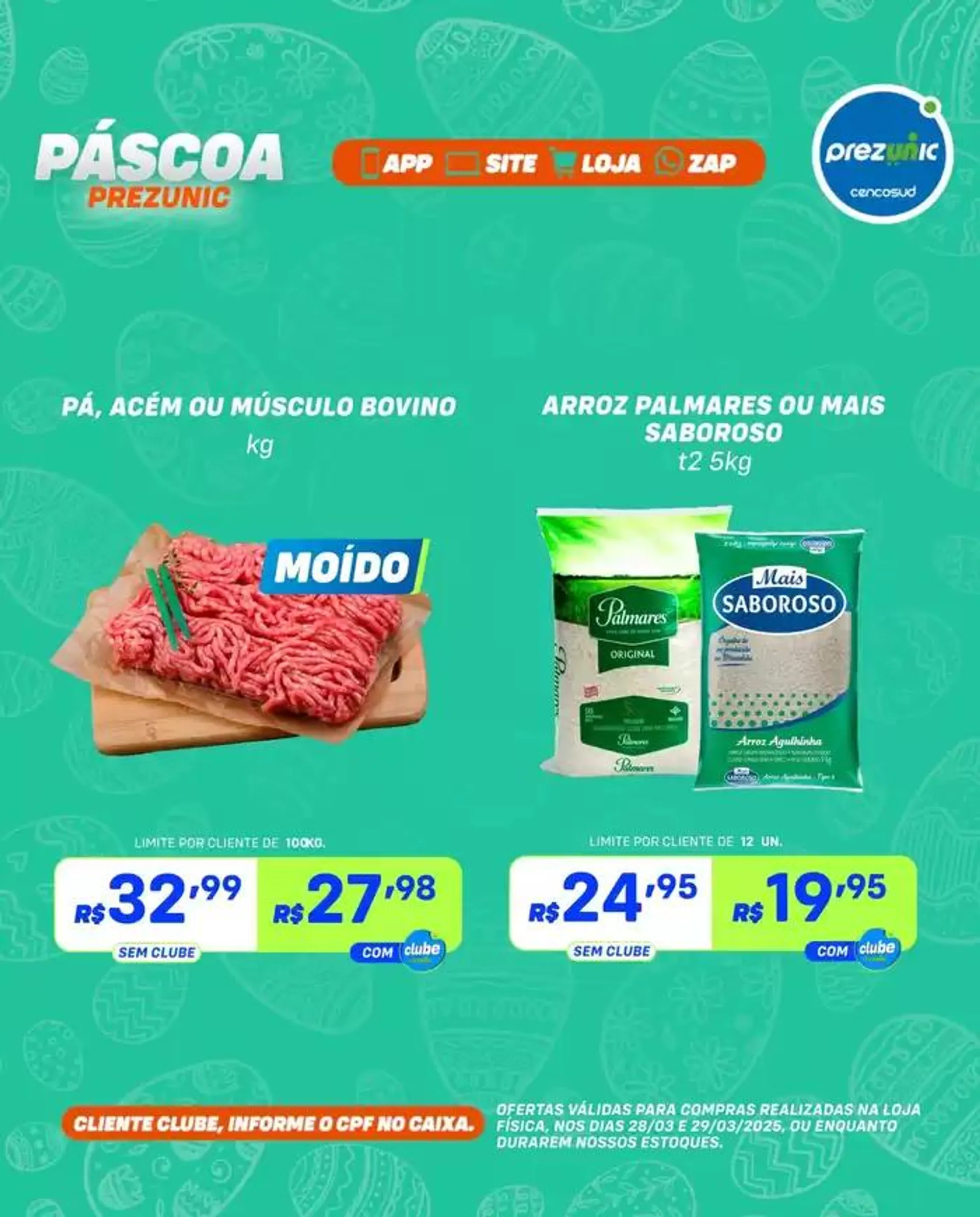 Encarte de Ofertas especiais para você 28 de março até 29 de março 2025 - Pagina 7