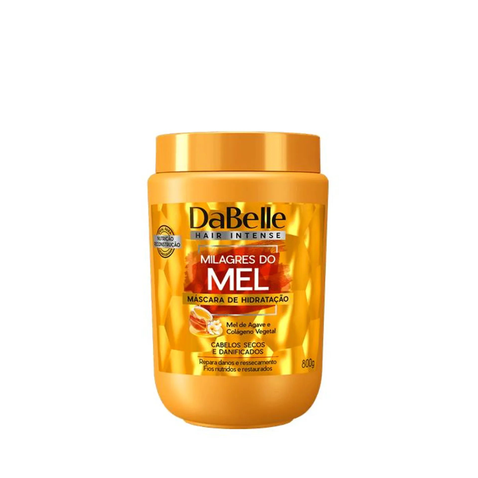 Máscara de Tratamento DaBelle Milagres do Mel 800g