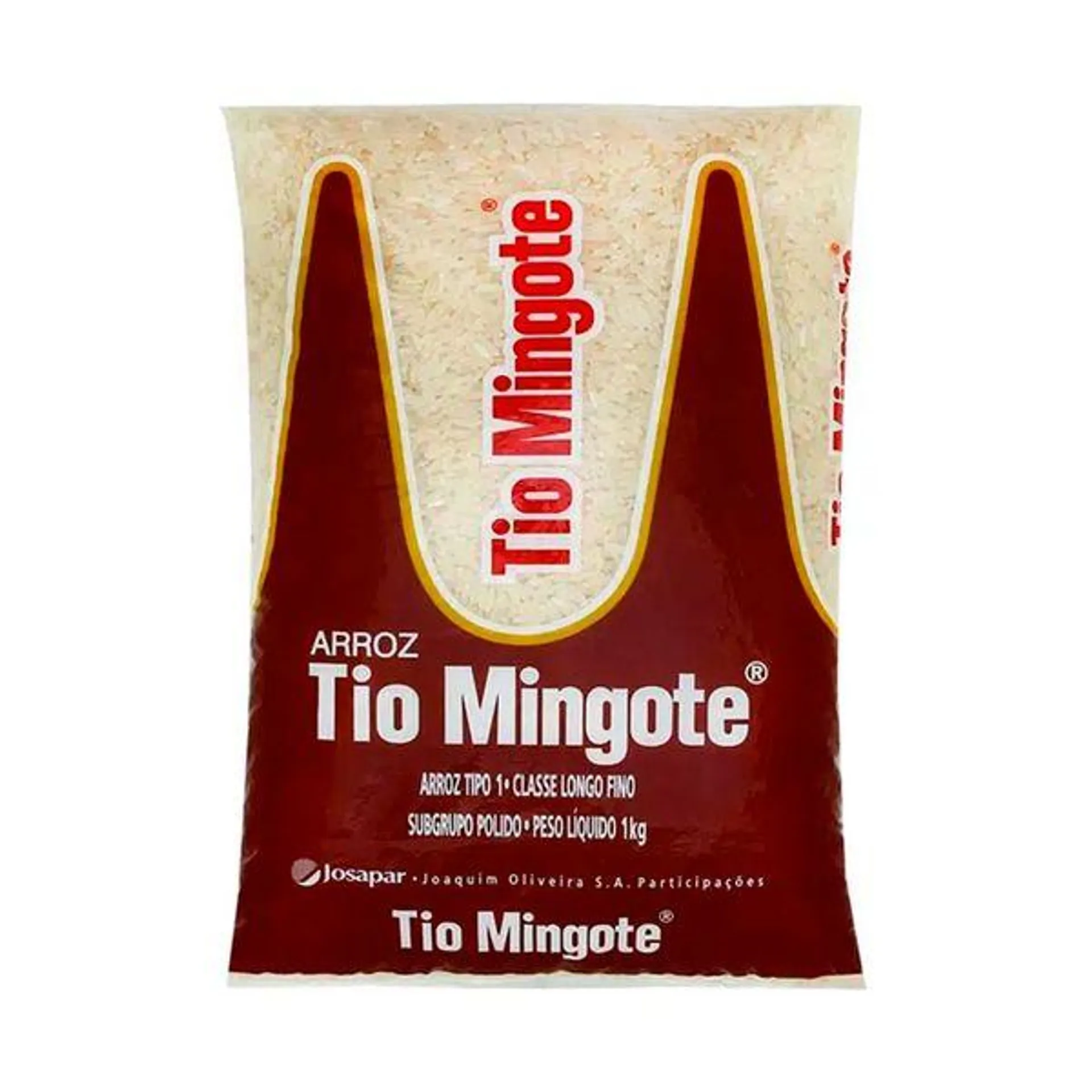 Arroz Tio Mingote Branco 1kg