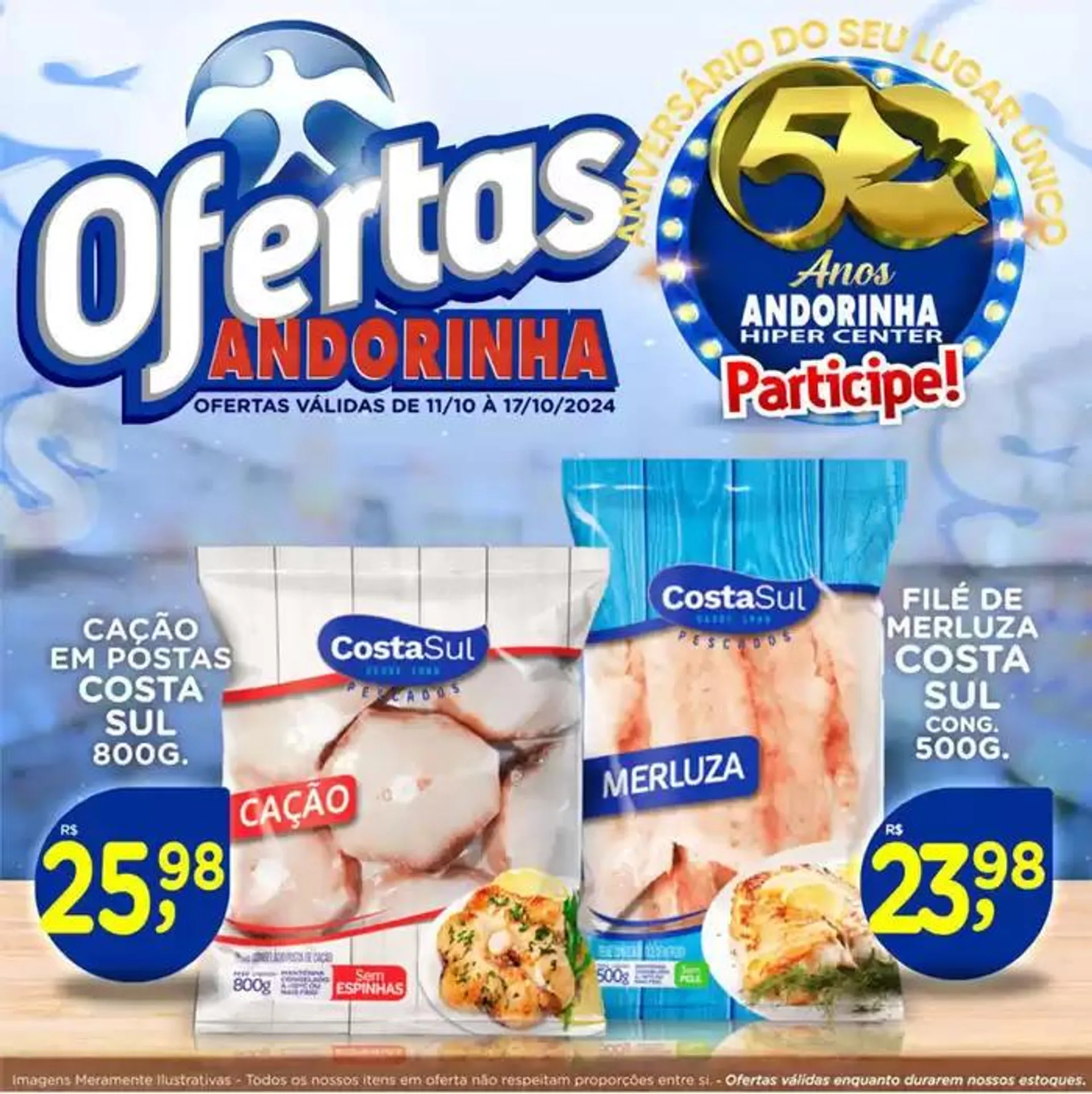 Encarte de Andorinha Hipermercado OFERTAS 11 de outubro até 17 de outubro 2024 - Pagina 22