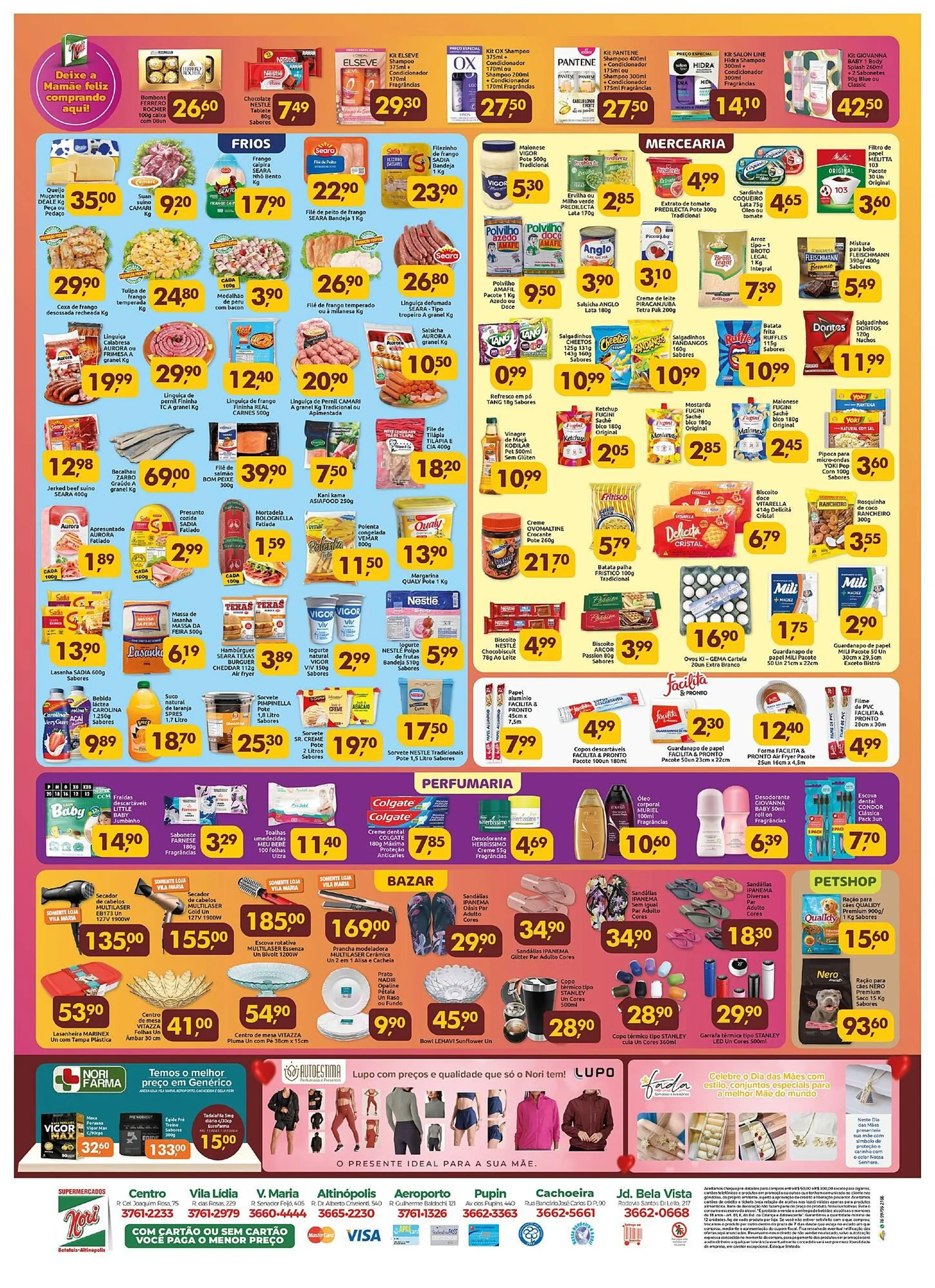 Encarte de Catálogo Supermercados Nori 8 de maio até 14 de maio 2025 - Pagina 2