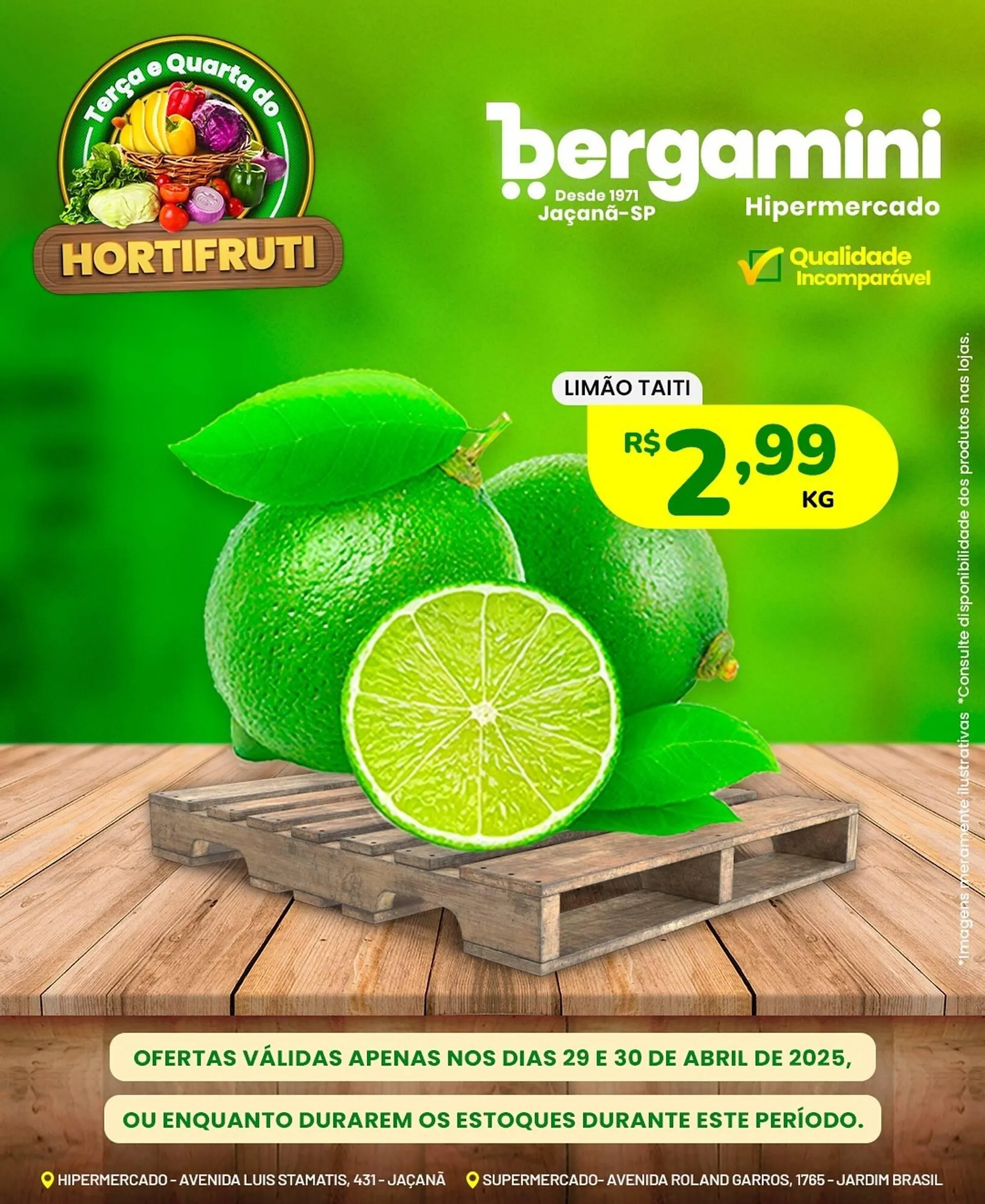 Encarte de Catálogo Supermercado Bergamini 29 de abril até 30 de abril 2025 - Pagina 2
