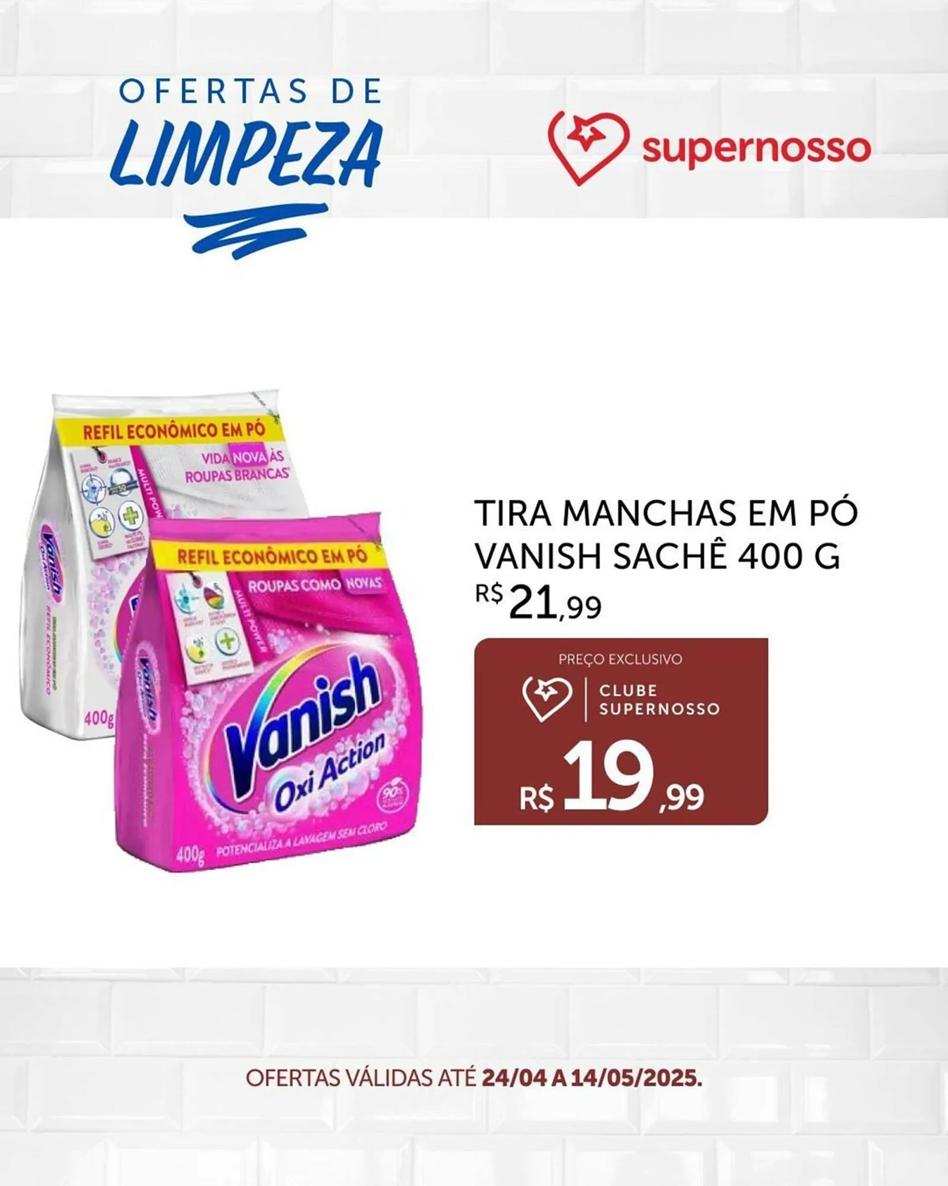 Encarte de Catálogo Super Nosso 7 de maio até 14 de maio 2025 - Pagina 3