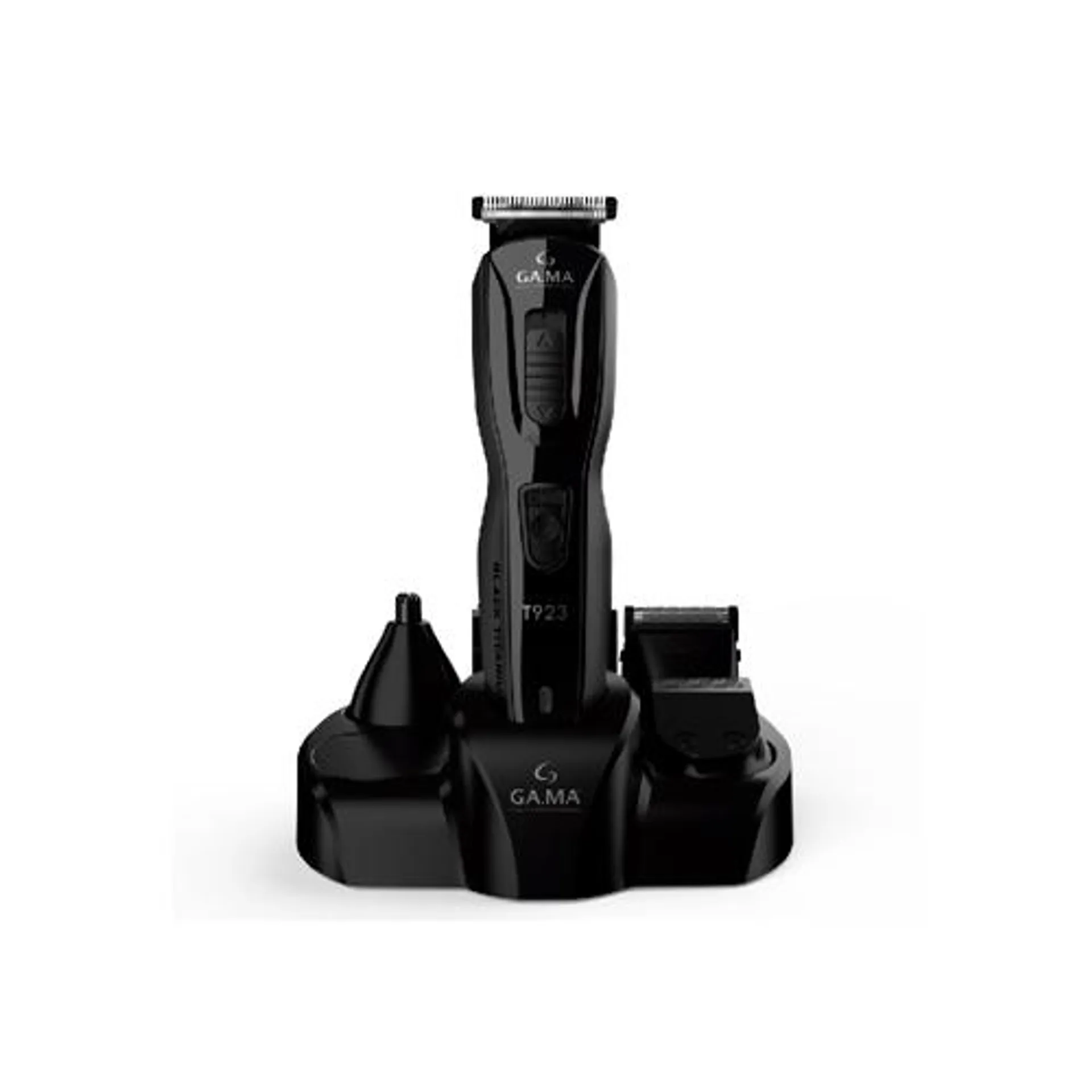 Aparador de Pelos Gama Multi Styler T923 Black Titanium com Base Organizadora Bivolt