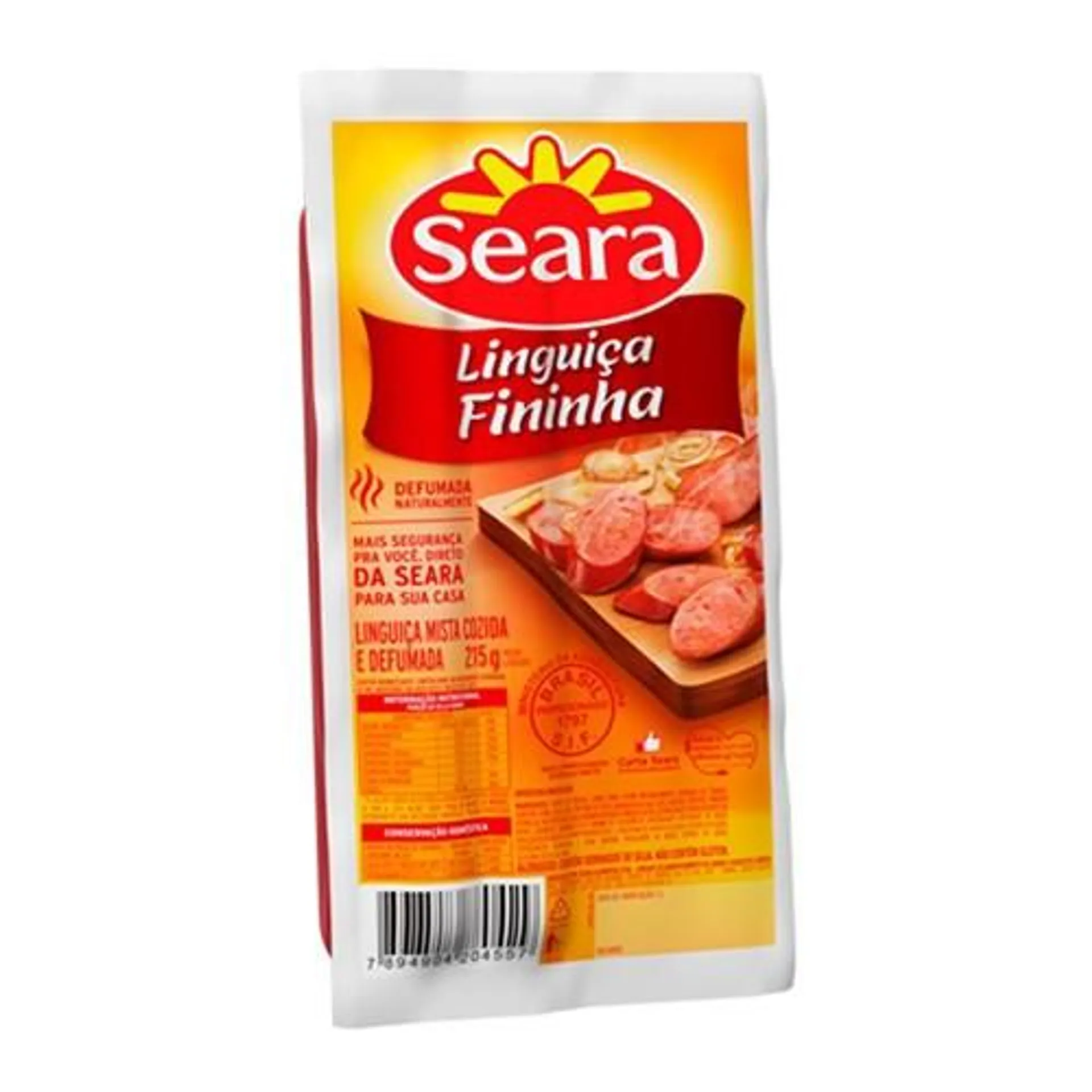 Linguiça Fininha Seara 215g