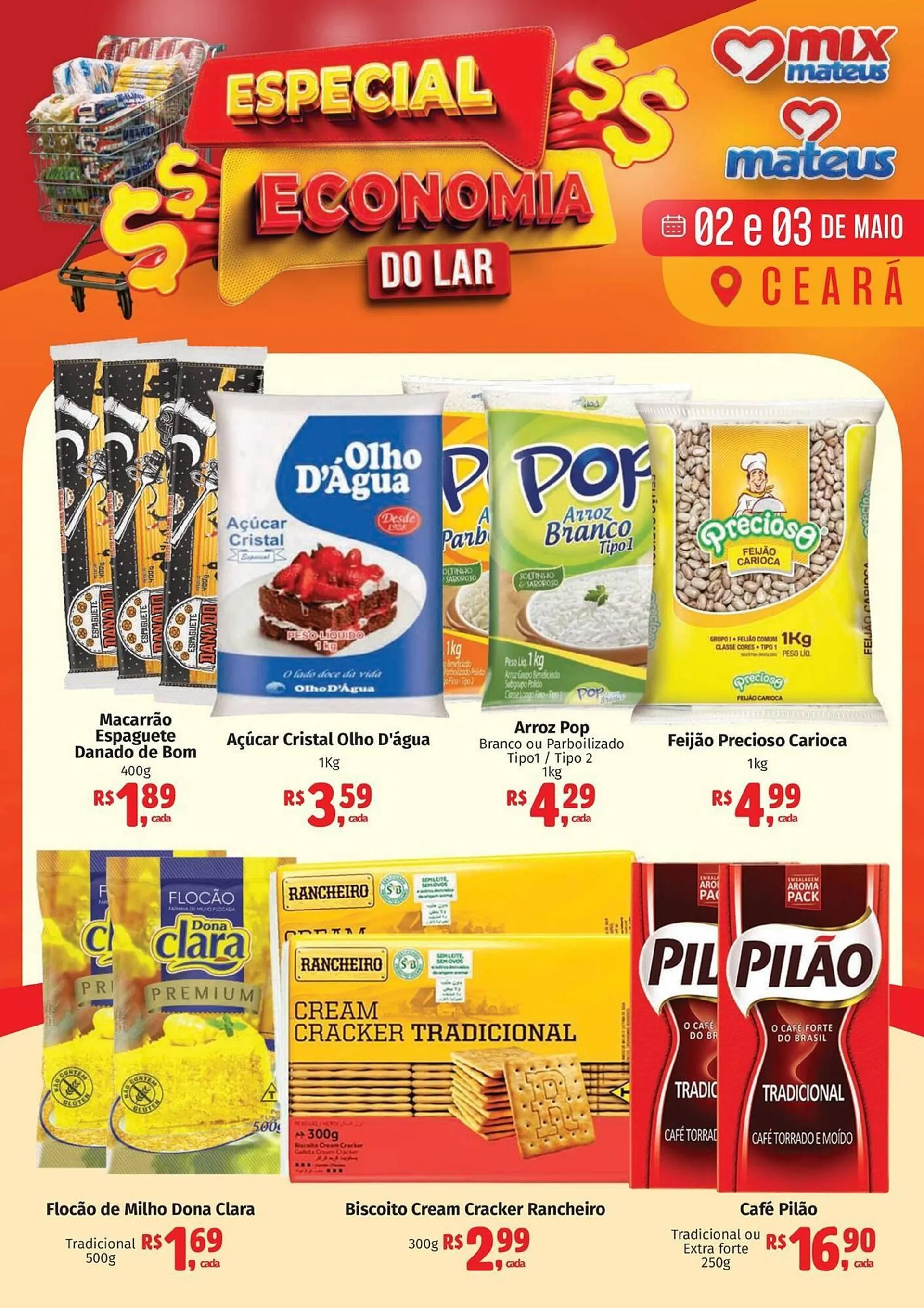 Encarte de Catálogo Supermercados Mateus 2 de maio até 3 de maio 2025 - Pagina 1