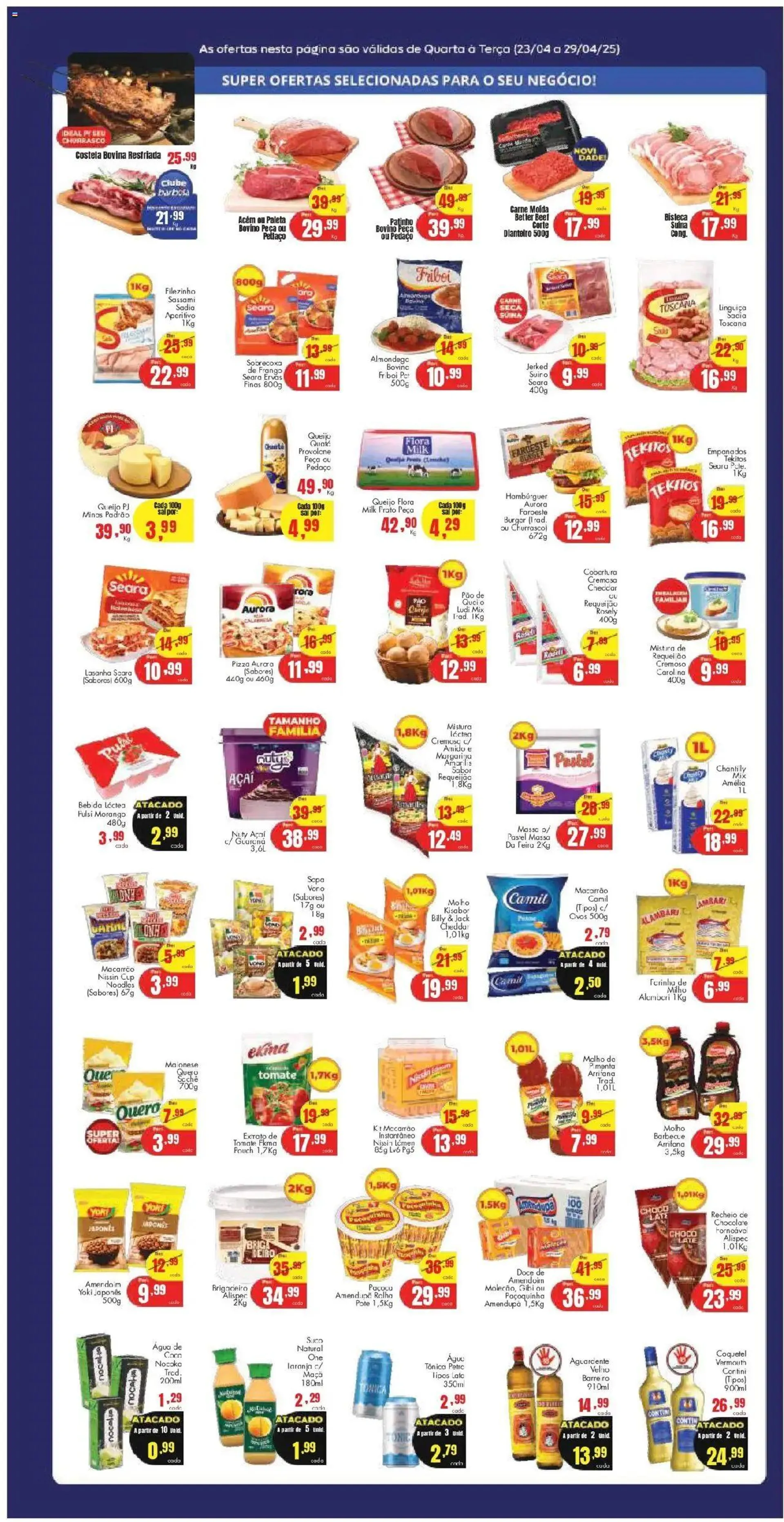 Encarte de Barbosa Supermercados - Ofertas Atacarejão 23 de abril até 29 de abril 2025 - Pagina 2