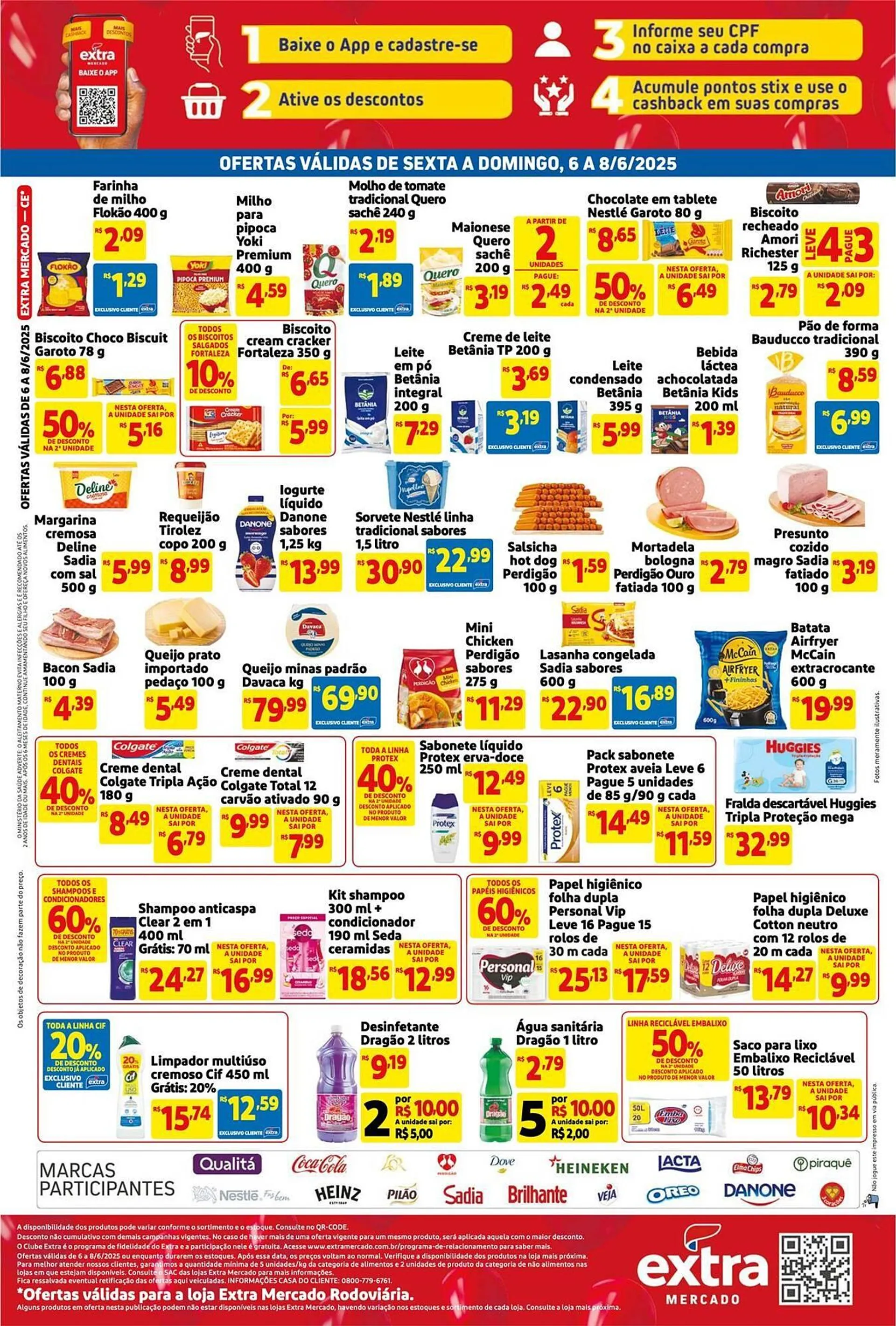 Encarte de Catálogo Mercado Extra 6 de junho até 8 de junho 2025 - Pagina 2
