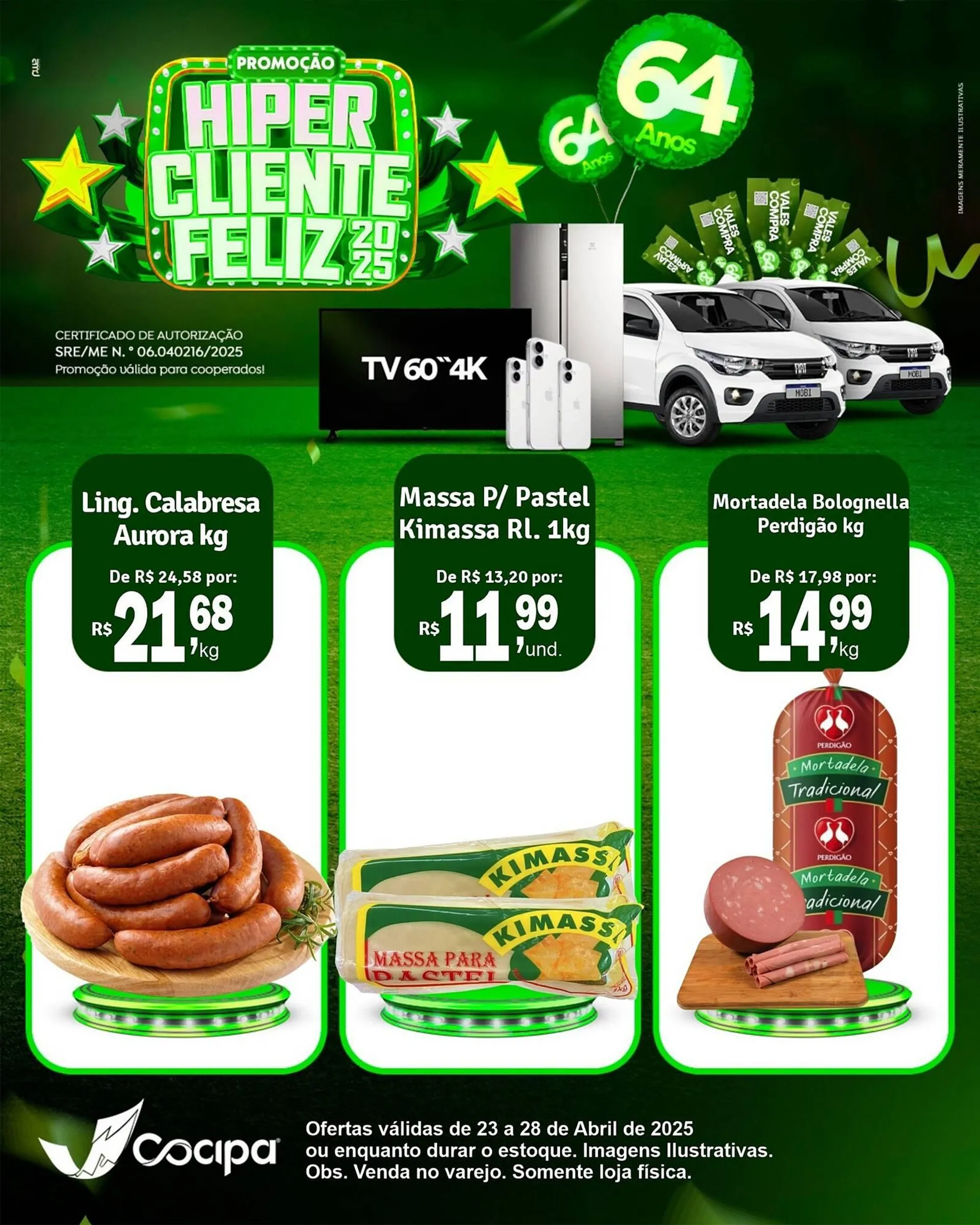 Encarte de Catálogo Cocipa 23 de abril até 28 de abril 2025 - Pagina 3