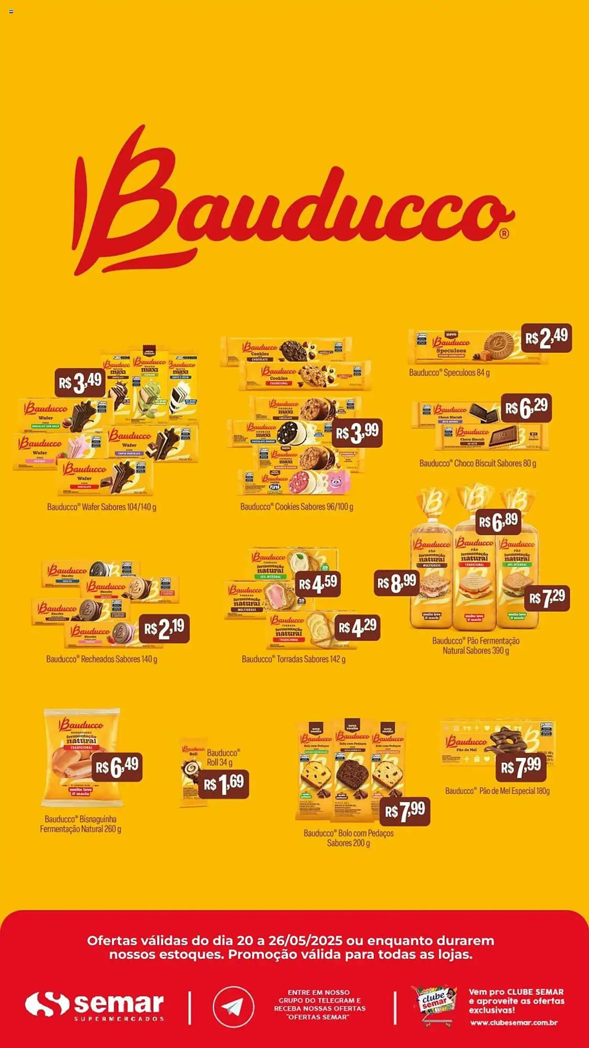 Encarte de Catálogo Semar Supermercado 20 de maio até 27 de maio 2025 - Pagina 1