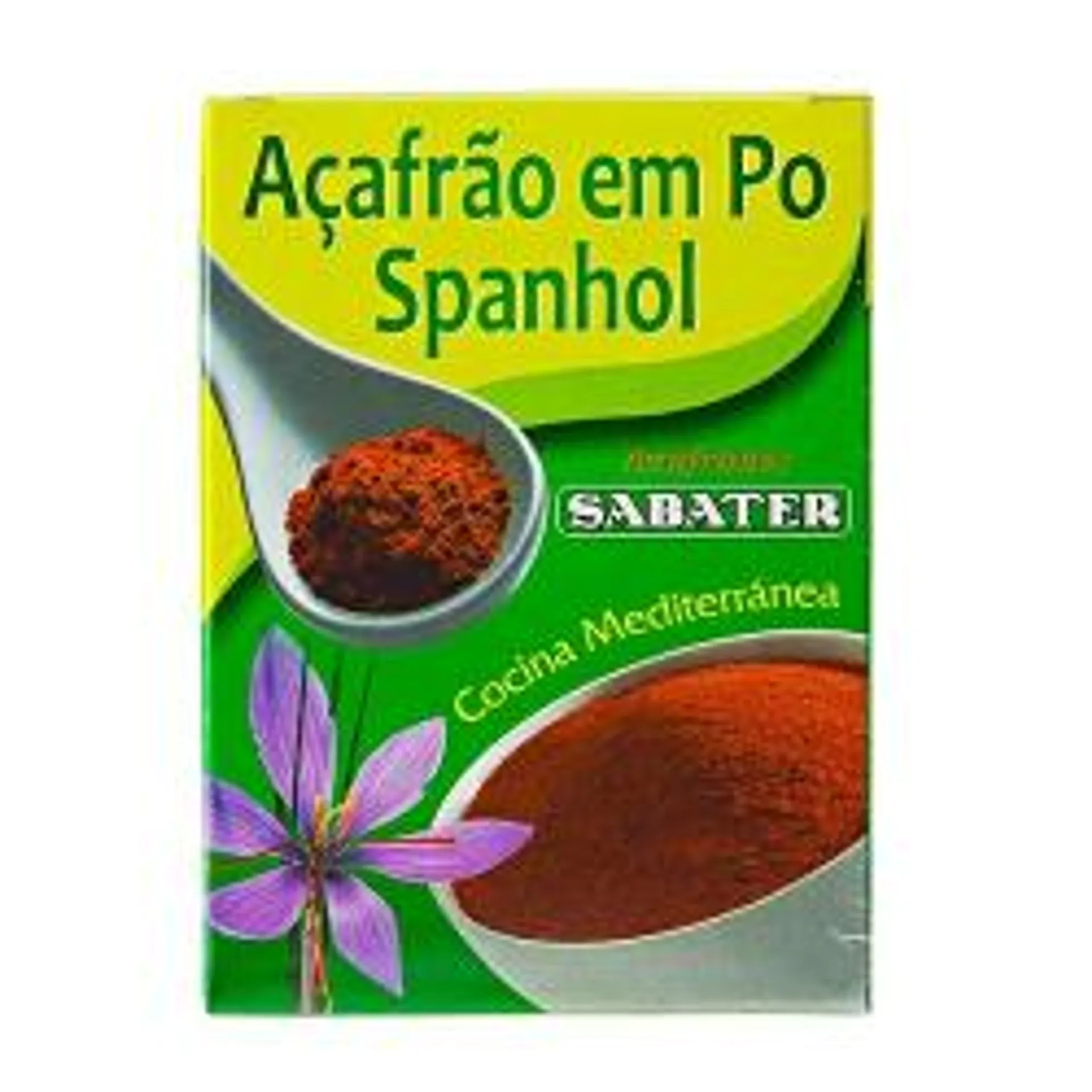 Acafrao Em Po Sabater Cx 750mg