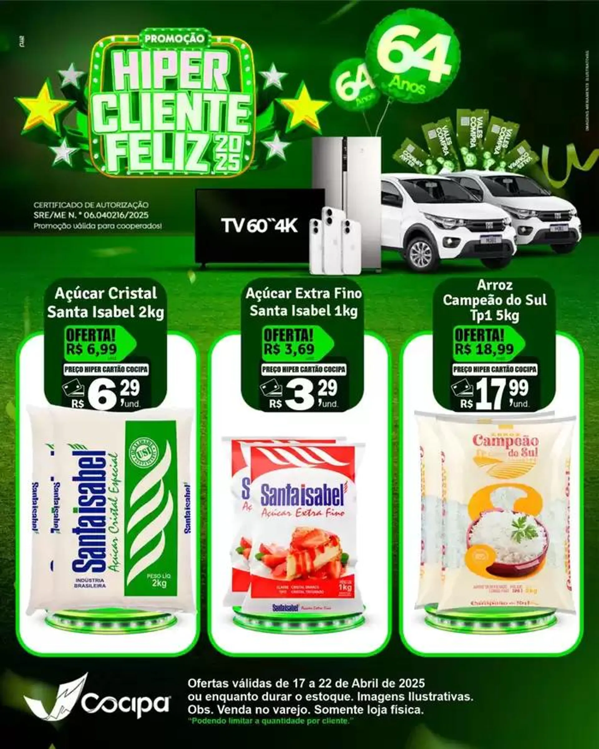 Encarte de Ofertas e promoções atuais 17 de abril até 22 de abril 2025 - Pagina 2