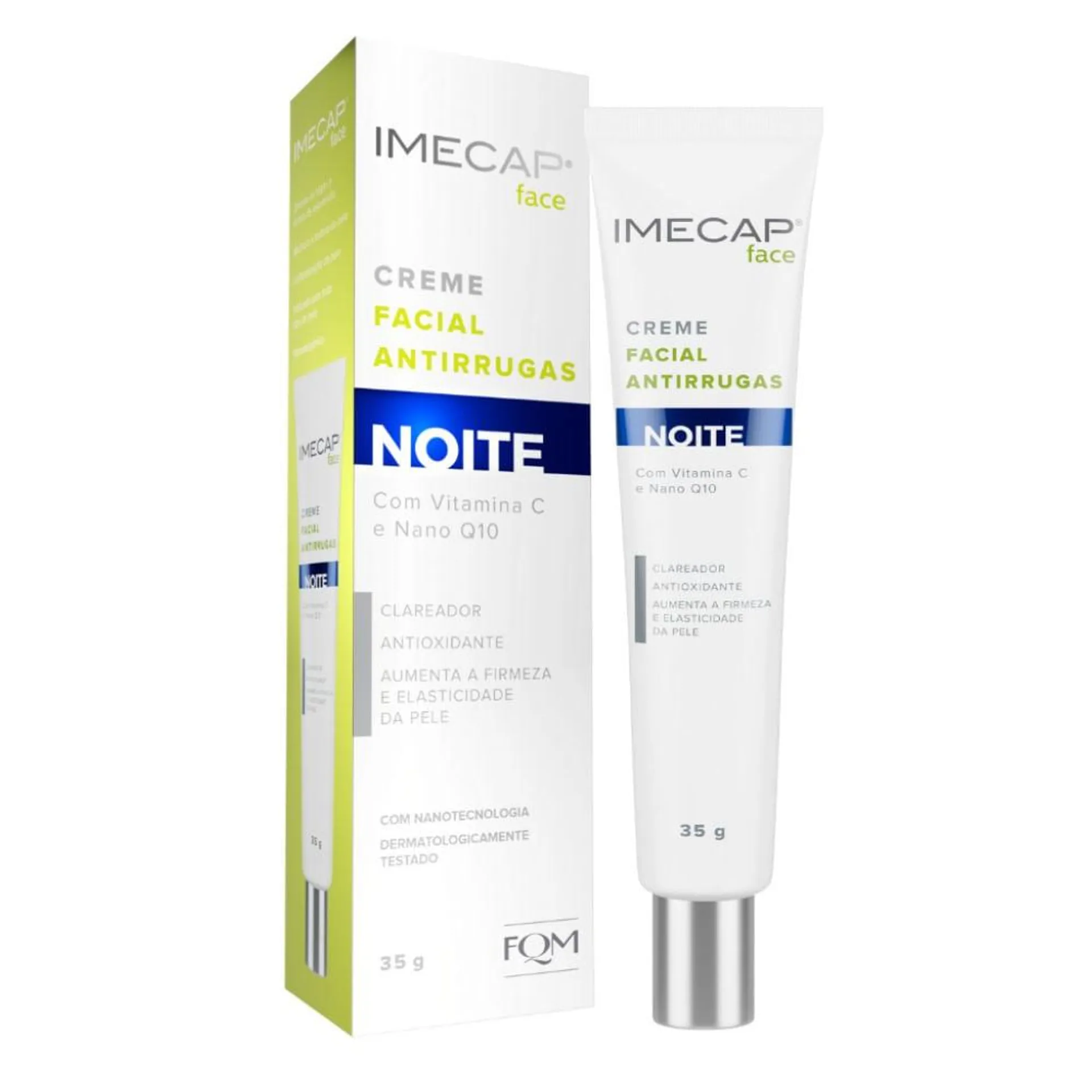 Creme Facial Antirrugas Imecap Face Noite 35g