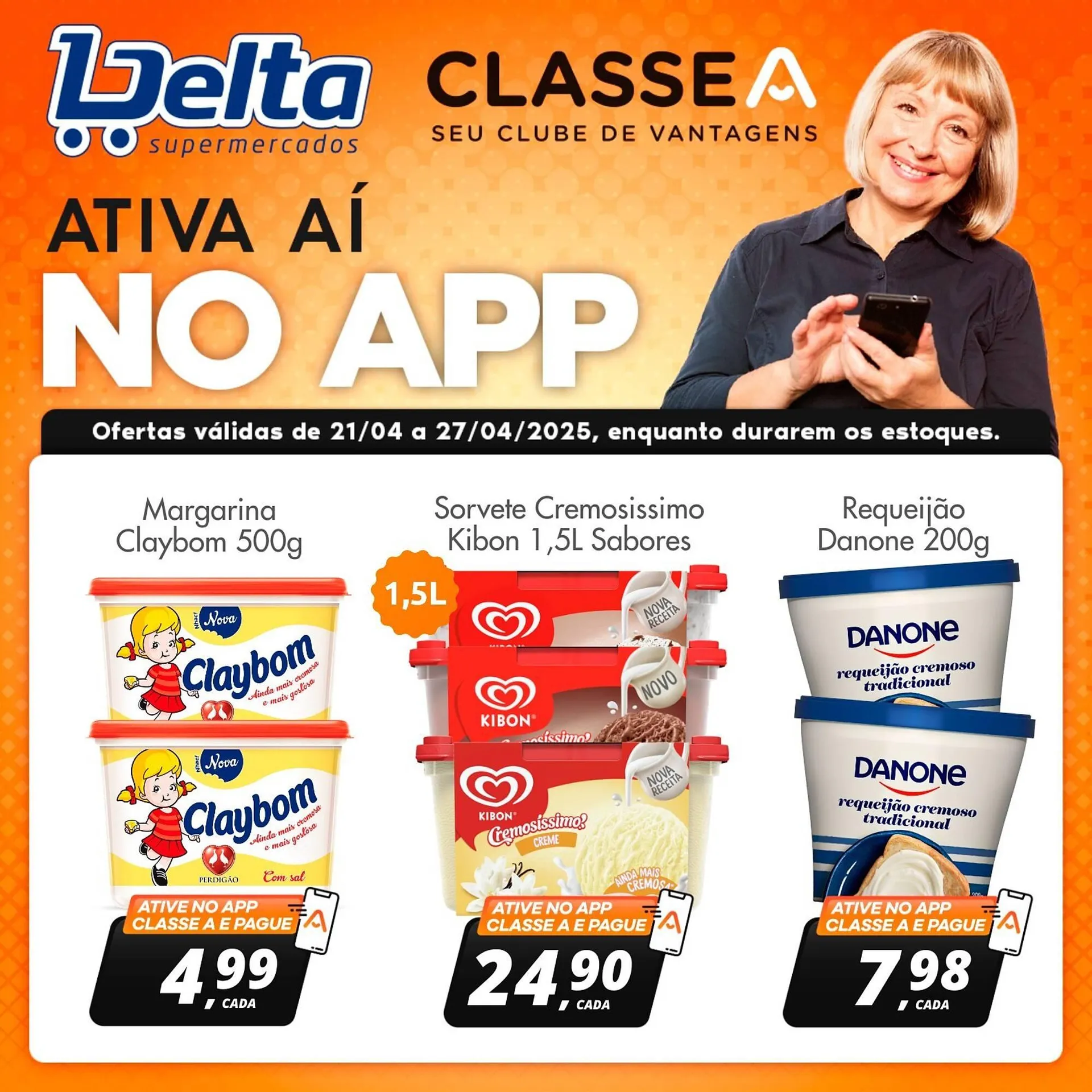 Encarte de Catálogo Delta Supermercados 22 de abril até 27 de abril 2025 - Pagina 4